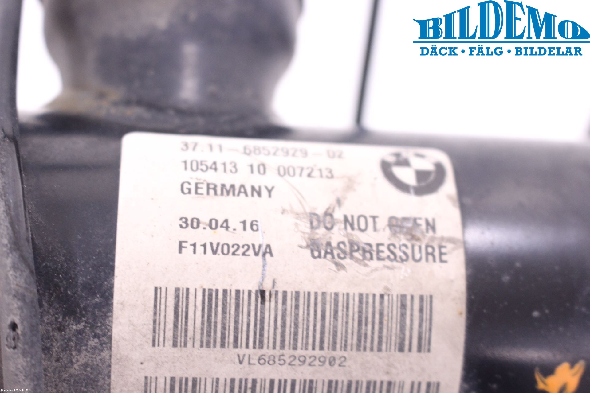 BMW 5 F10/F11/F18 09-17 Fjäderben Fram Vänster