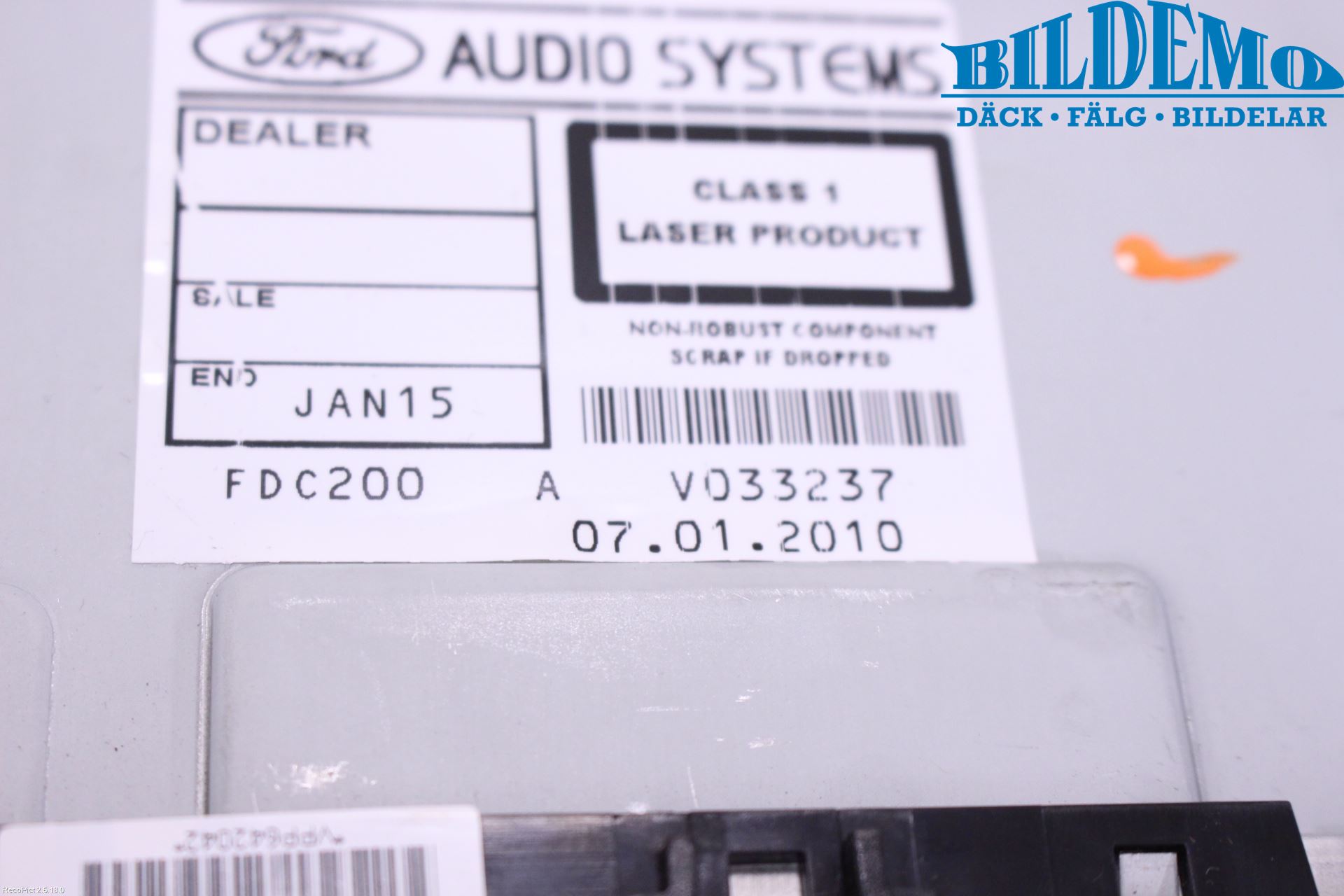 Ford MONDEO 07-15 Cd Radio - Multimediapanel