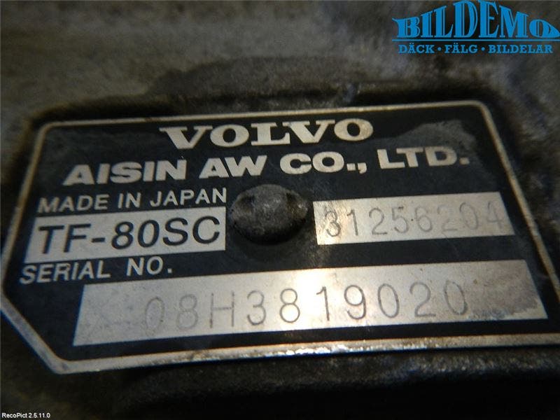 Volvo V70 08-13 Växellåda Automat