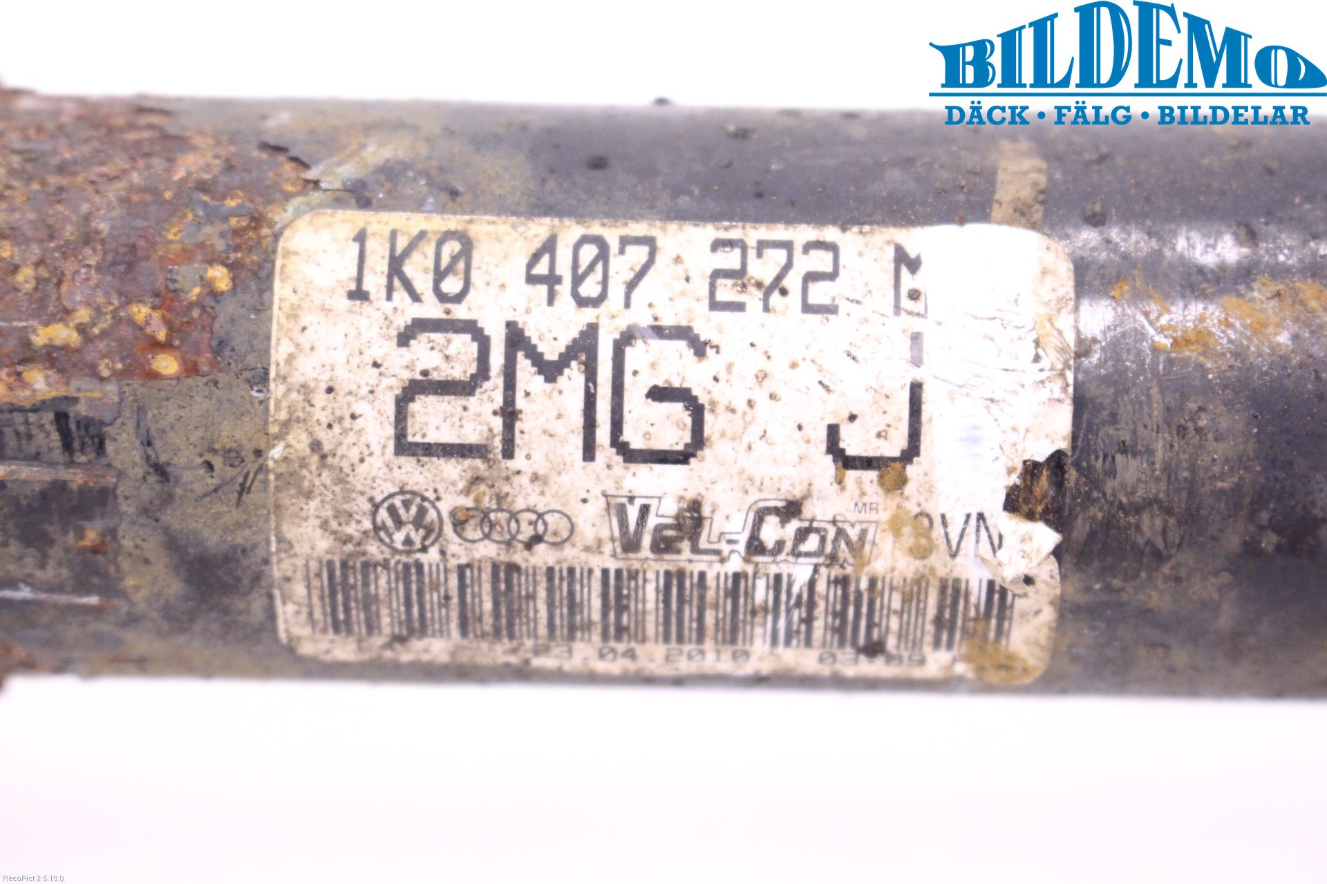 Volkswagen VW GOLF VI 09-13 Drivaxel Fram Höger