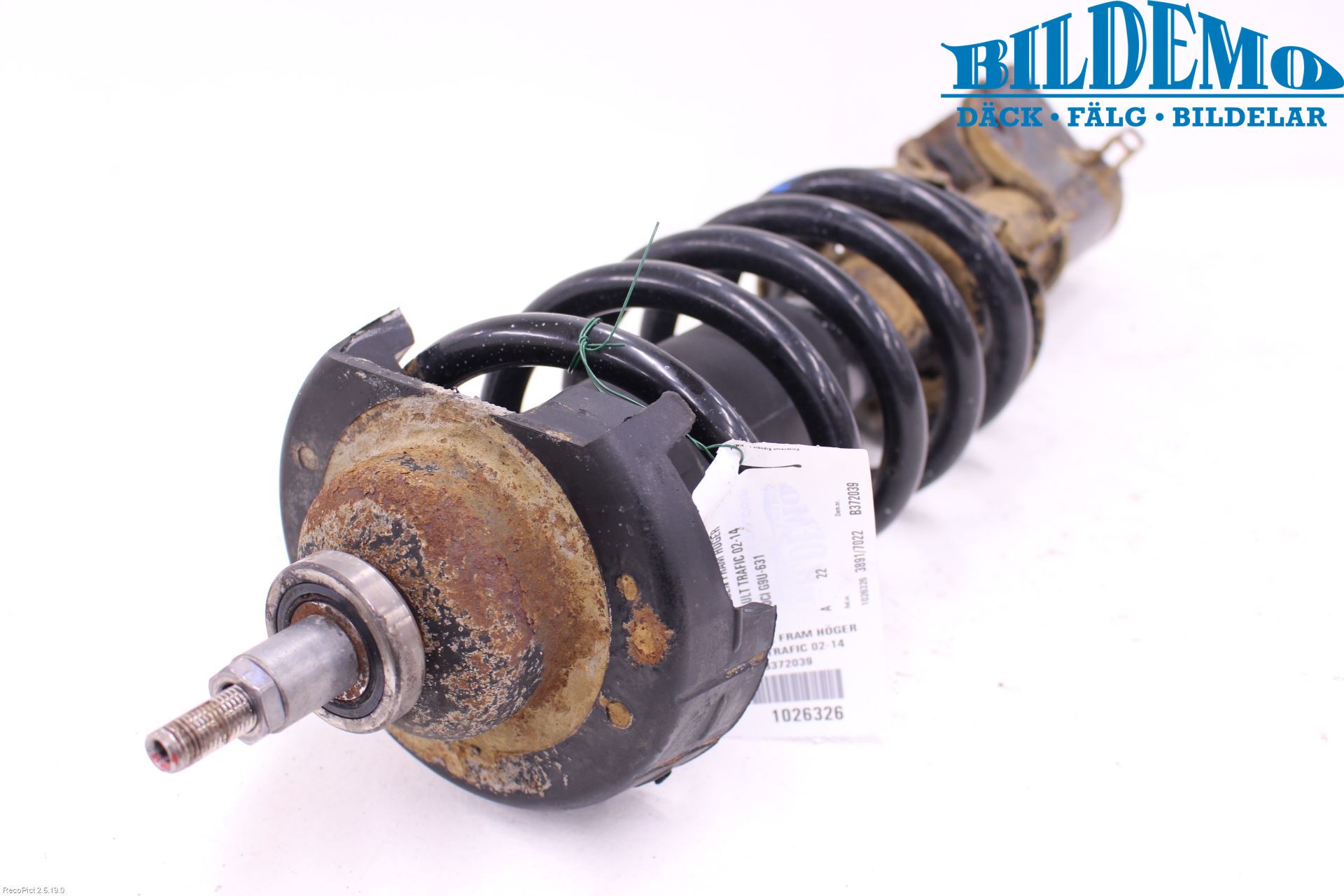 Renault TRAFIC   02-14 Fjäderben Fram Höger