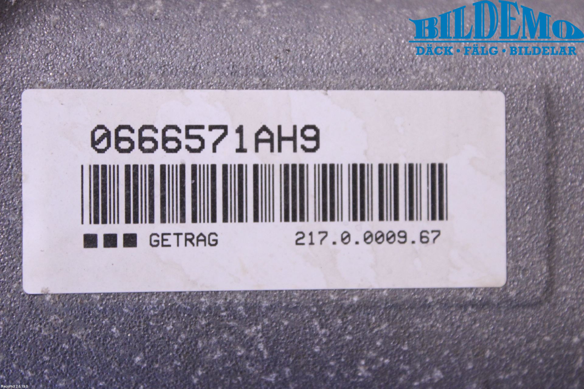 BMW 3 E90/91 SED/TOU 05-12 Växellåda Man 6 Vxl