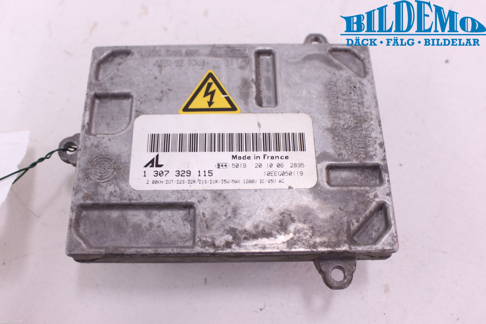 Audi A4/S4 05-07 Styrenhet Strålkastare