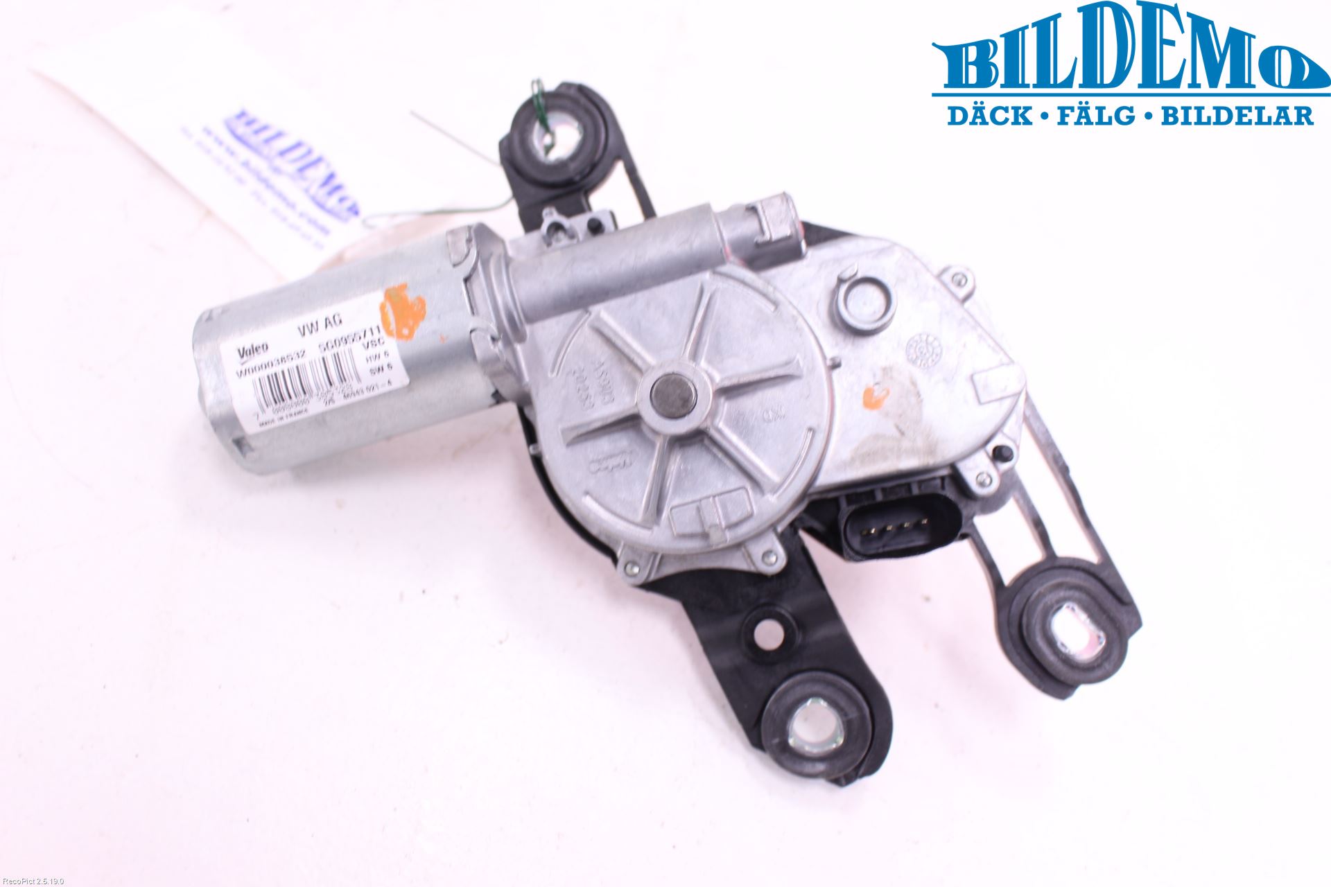 Volkswagen VW GOLF / E-GOLF VII 13-20 Torkarmotor Baklucka