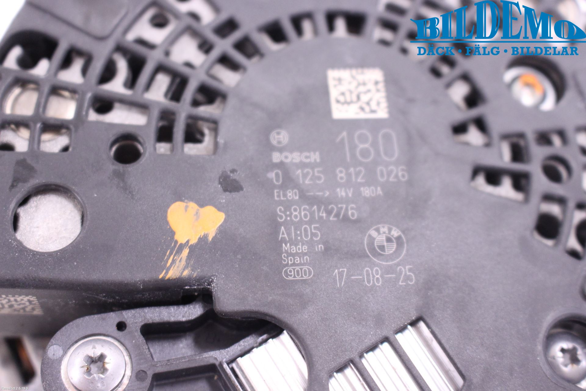 BMW 1 F20/F21 11-19 Generator