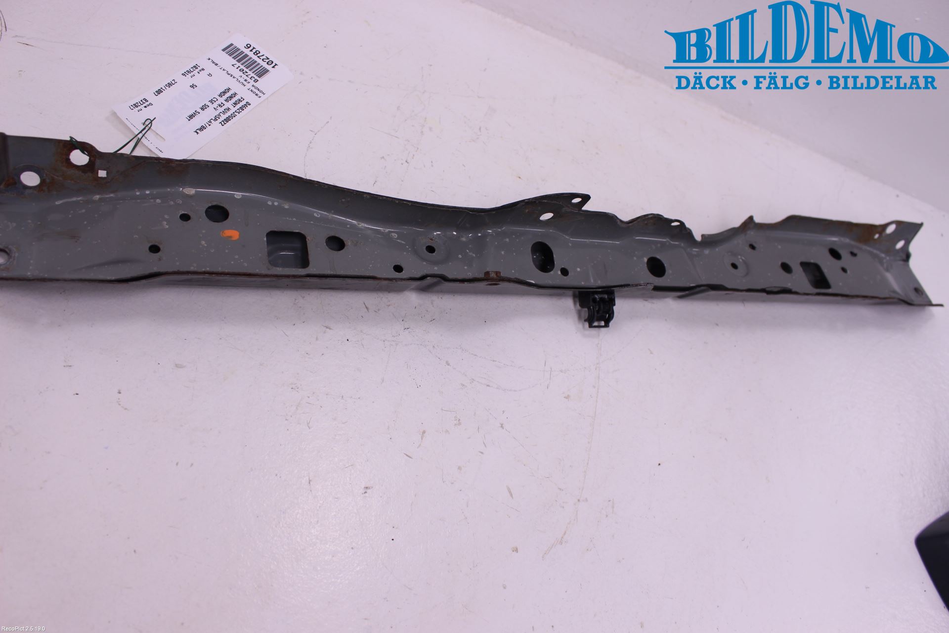 Honda FR-V Front Huvlåsplåt-Balk