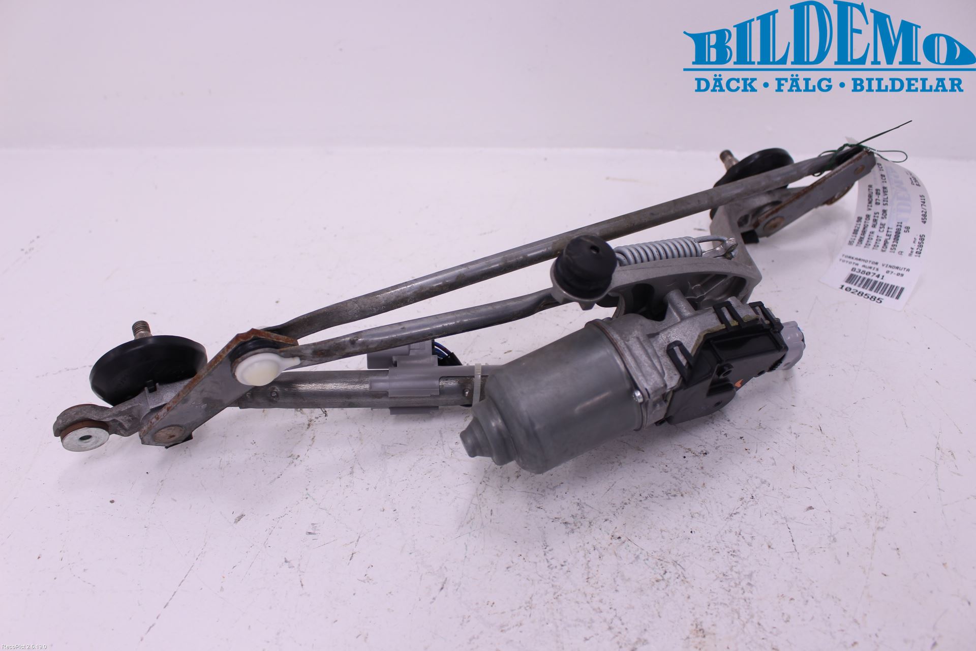 Toyota AURIS 07-09 Torkarmotor Vindruta