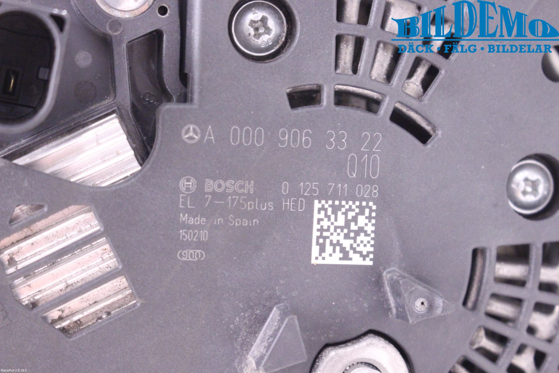 Mercedes-Benz MB GLA-KLASS (X156) 13-20 Generator