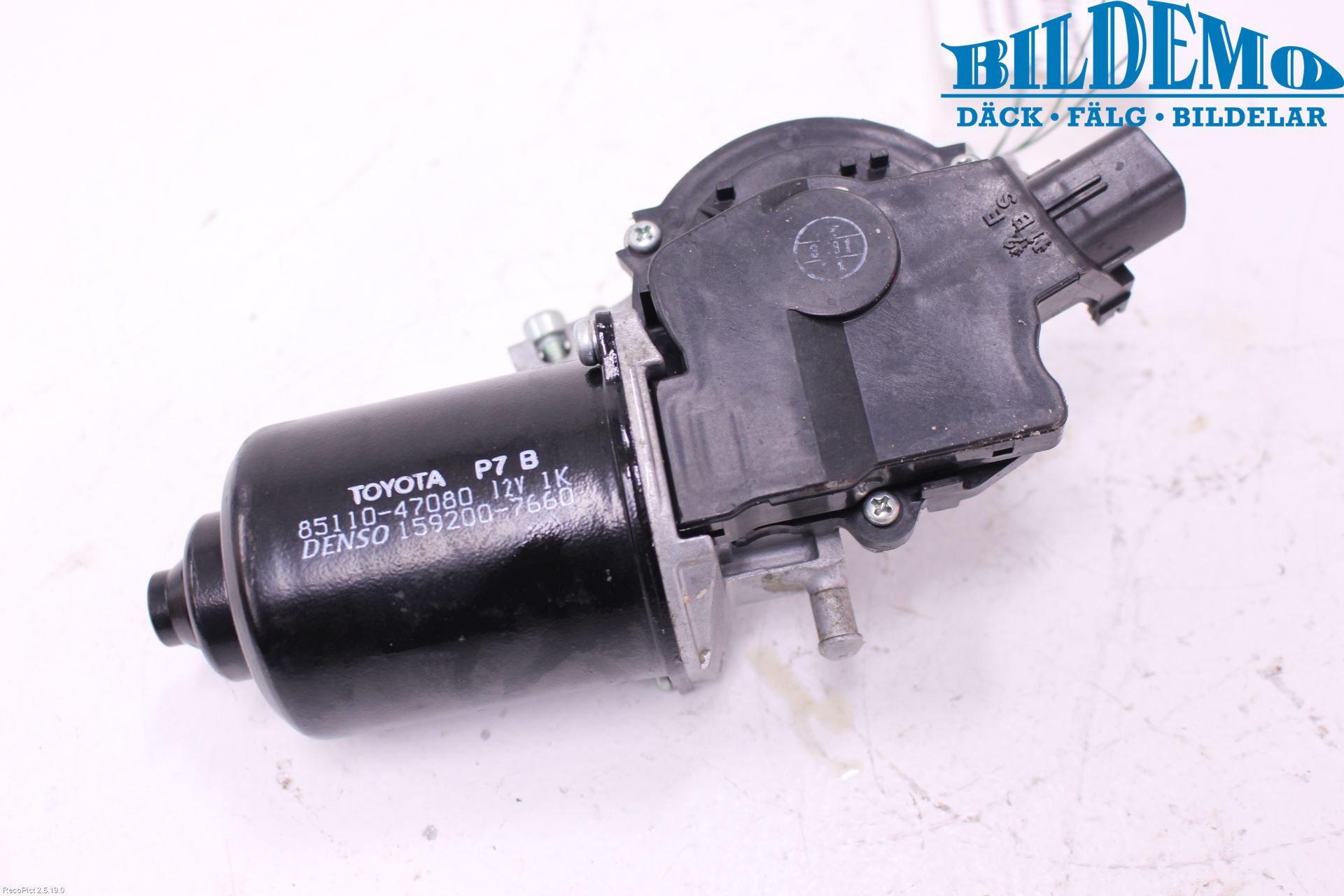Toyota PRIUS NWH20 04-08 Torkarmotor Vindruta