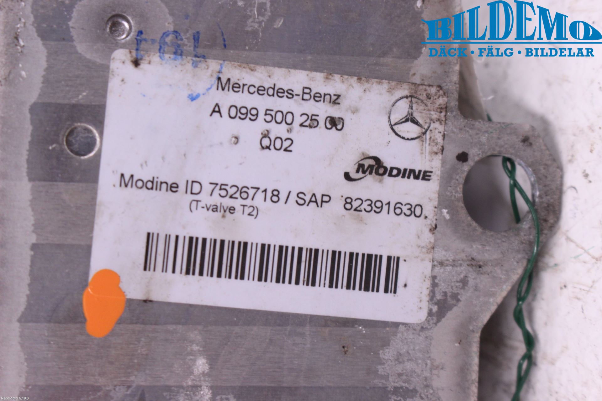Mercedes-Benz MB GLC-KLASS (X253/C253) 15-22 Oljekylare Automat