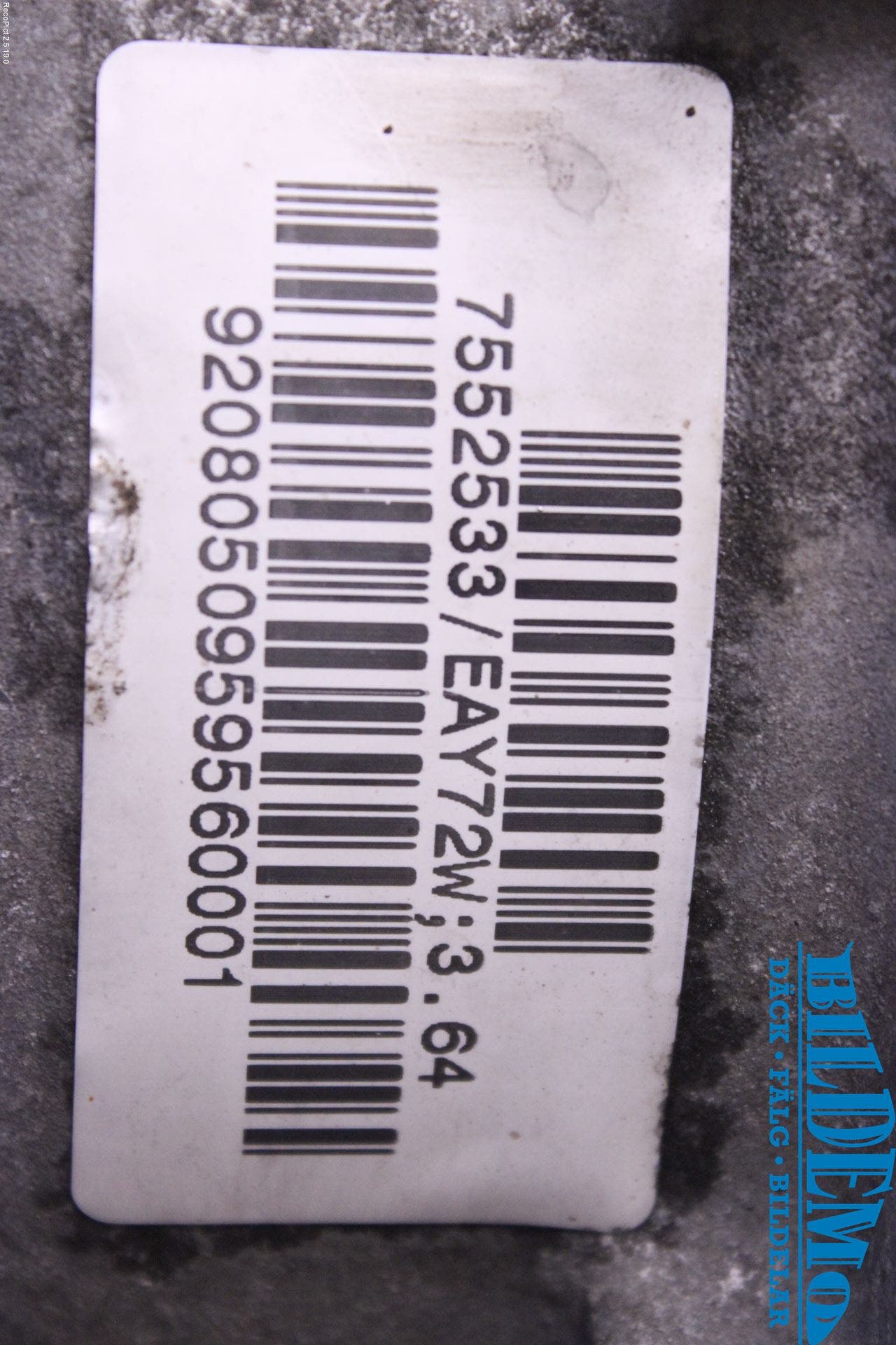 BMW X5 E70 07-13 Framvagn Diffrential