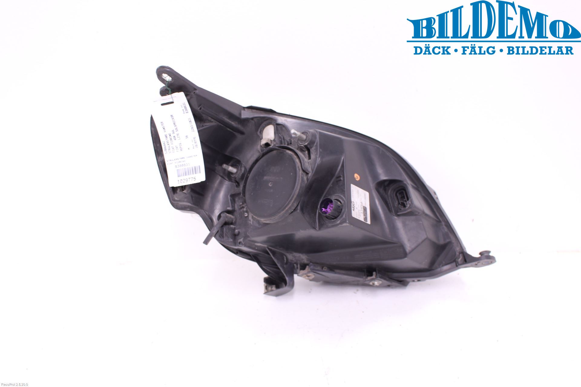 Fiat FIORINO Strålkastare Vänster