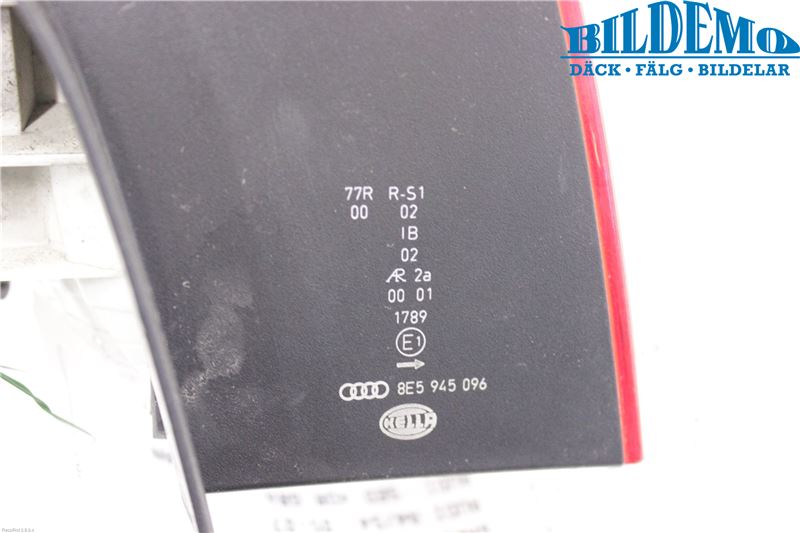 Audi A4/S4 05-07 Bakljus Höger