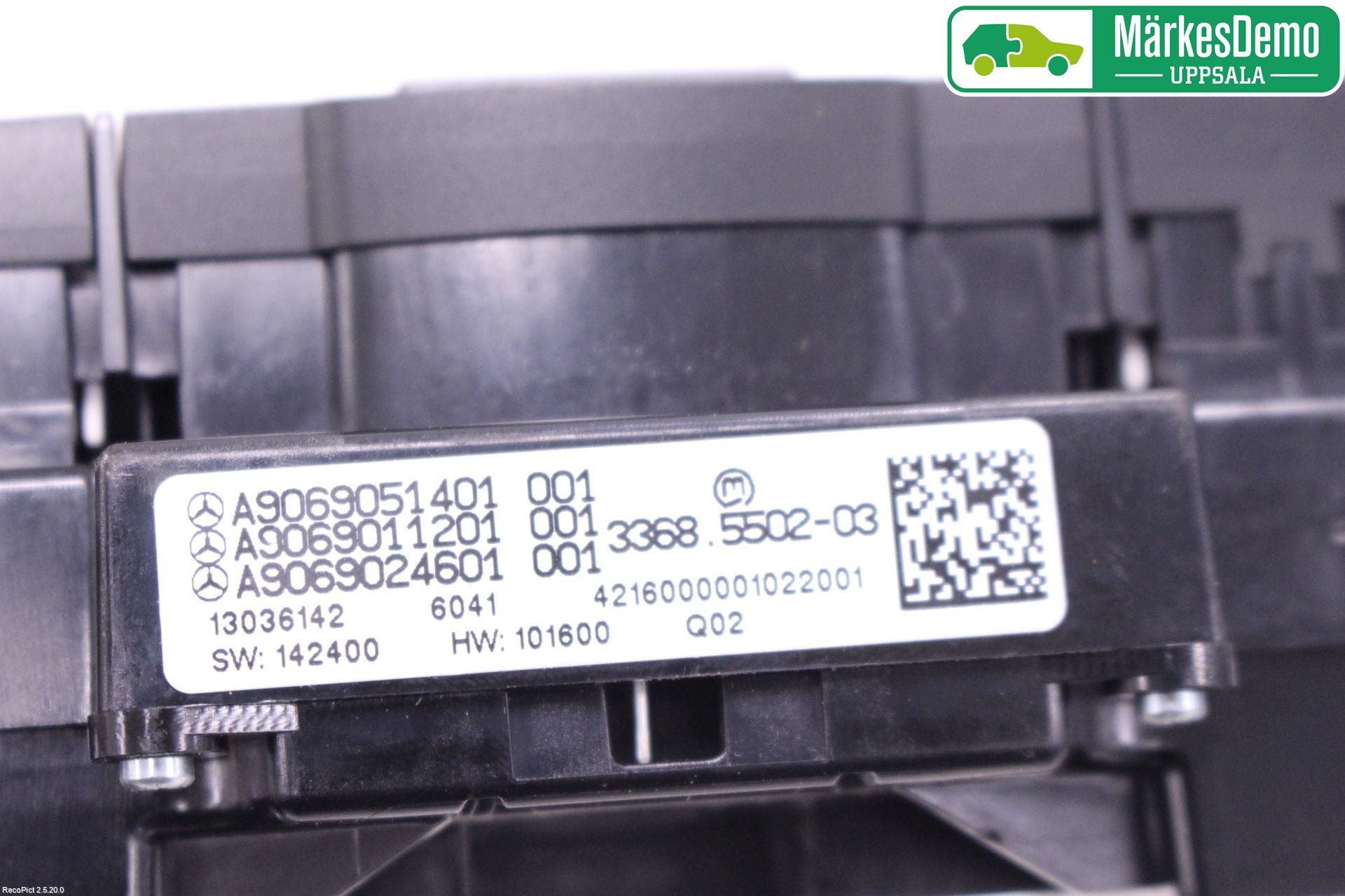 Mercedes-Benz MB SPRINTER (W906) 06-18 Strömställare Varnings