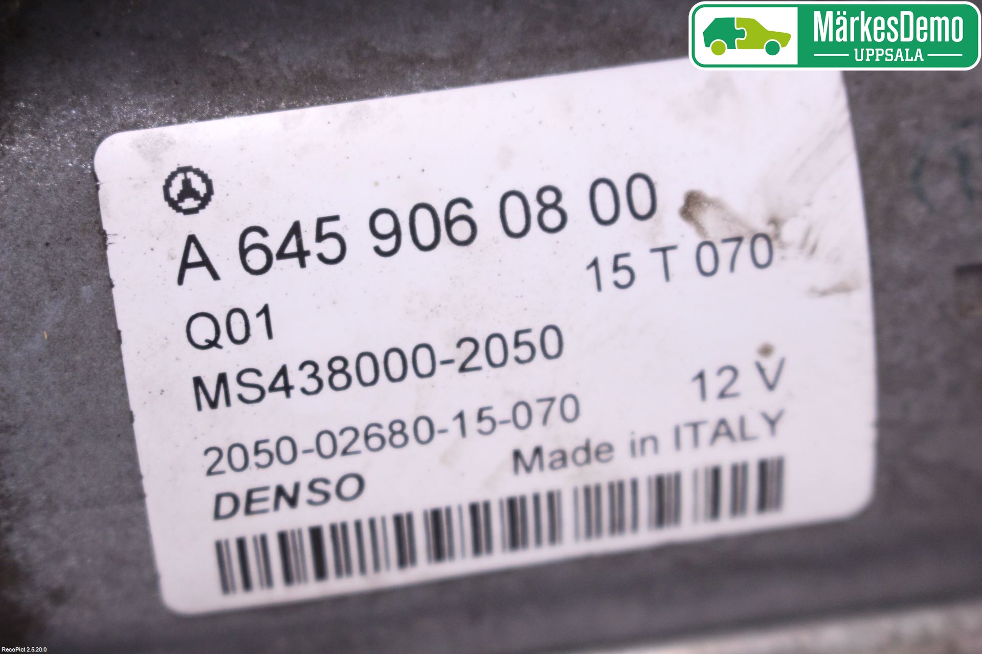 Mercedes-Benz MB B-KLASS (W246/W242) 12-19 Startmotor Diesel