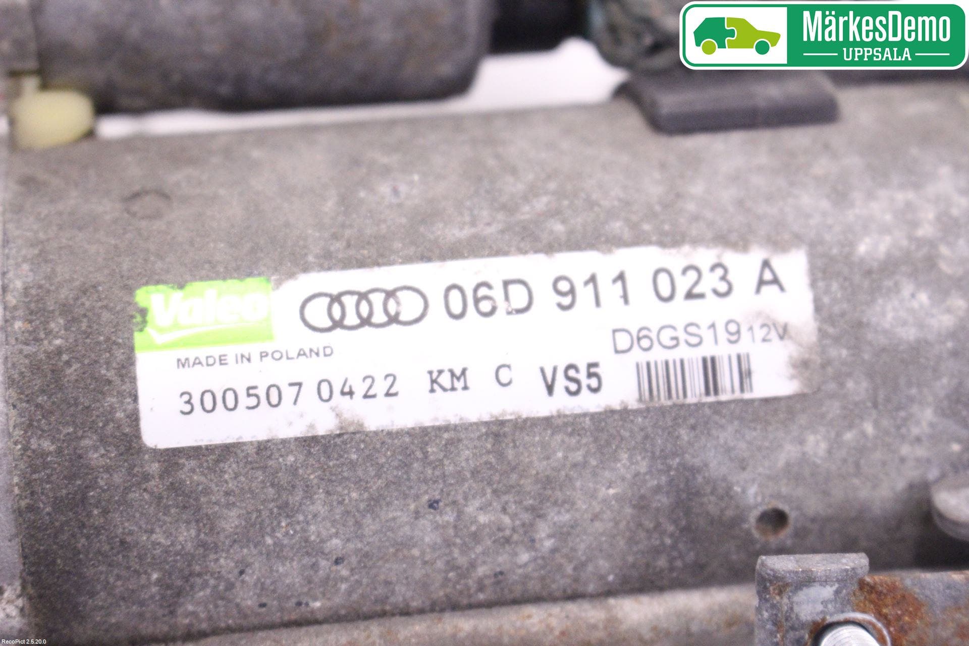 Audi A4/S4 05-07 Startmotor