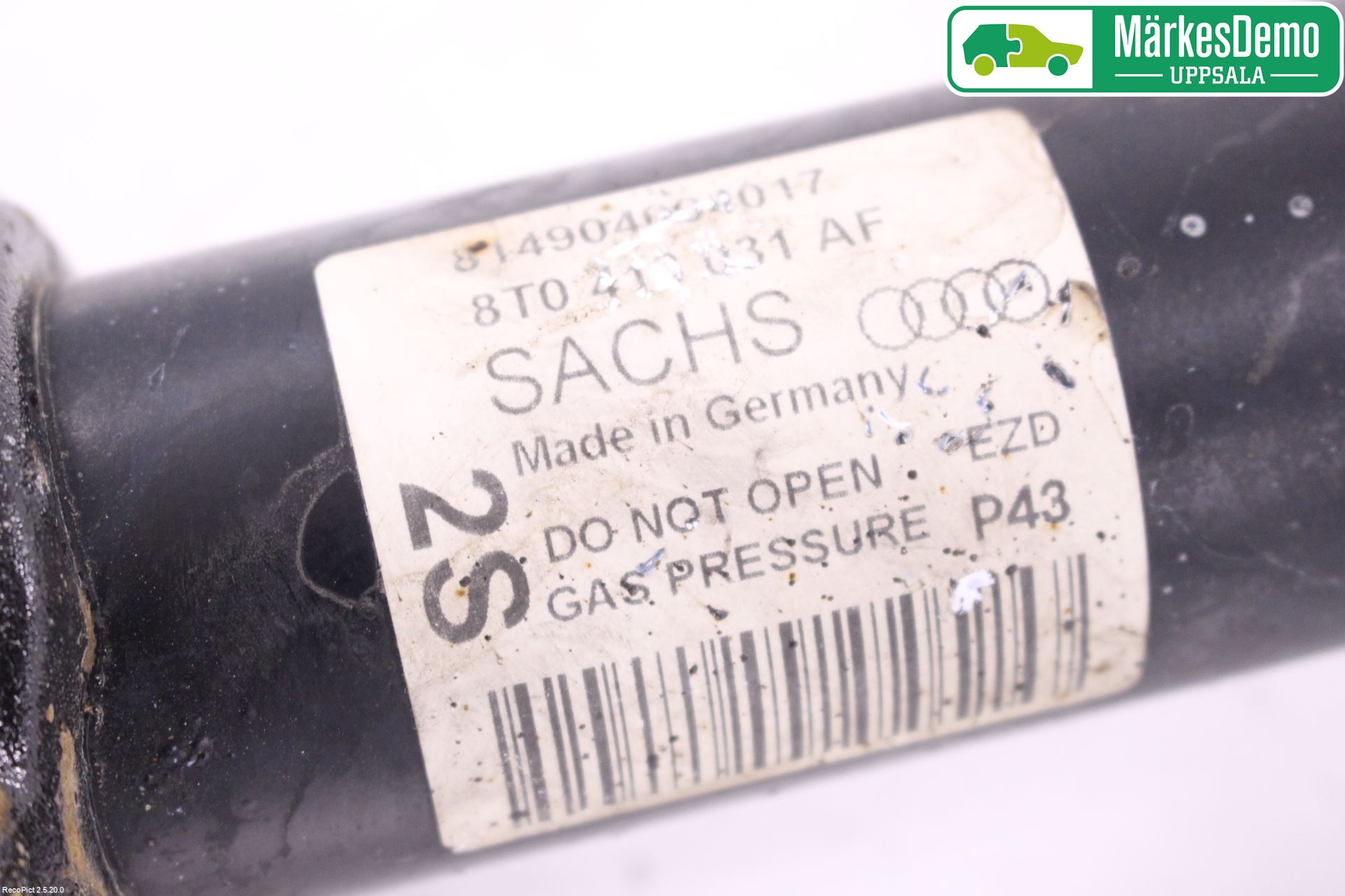 Audi A4/S4 08-11 Fjäderben Fram Höger