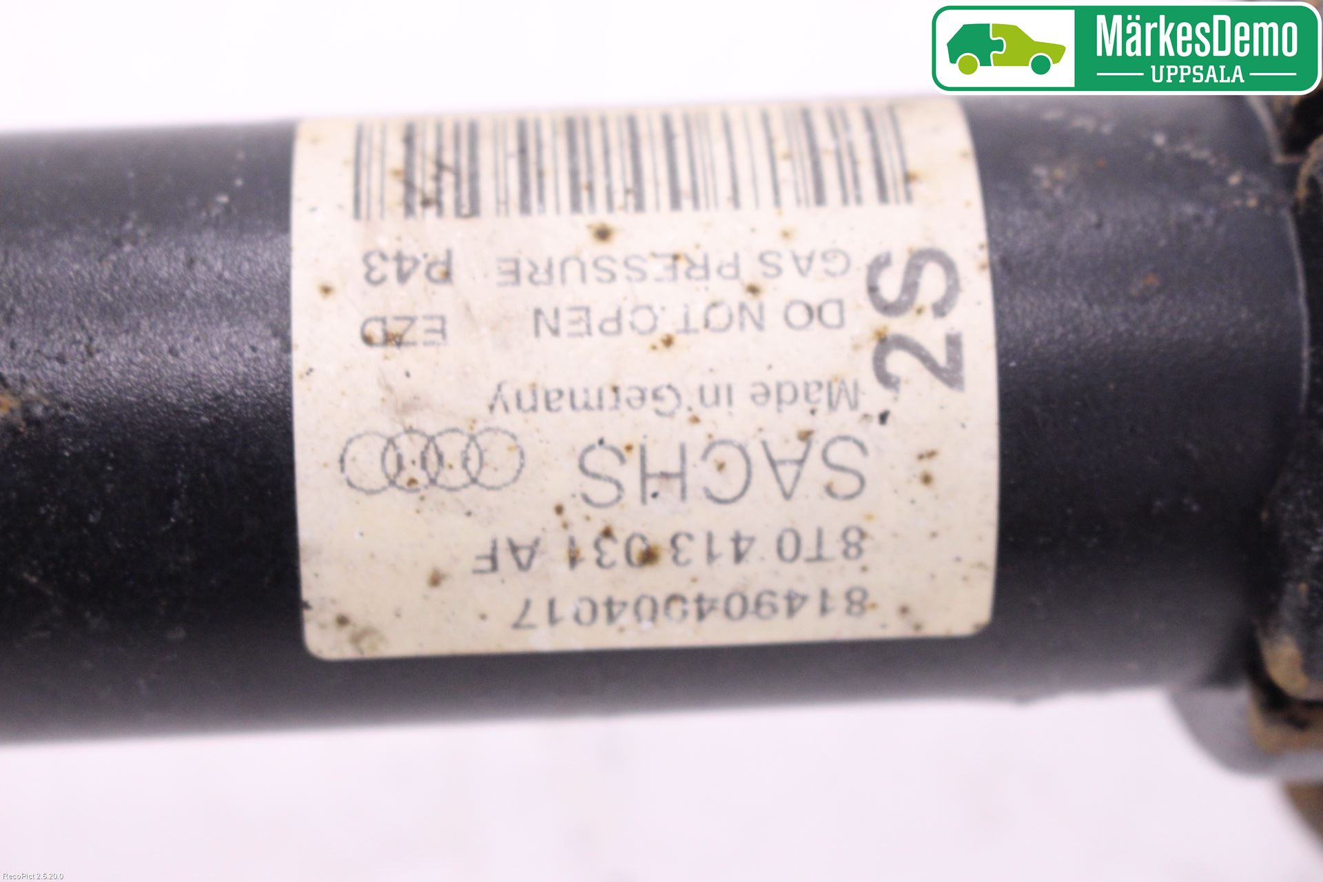 Audi A4/S4 08-11 Fjäderben Fram Vänster