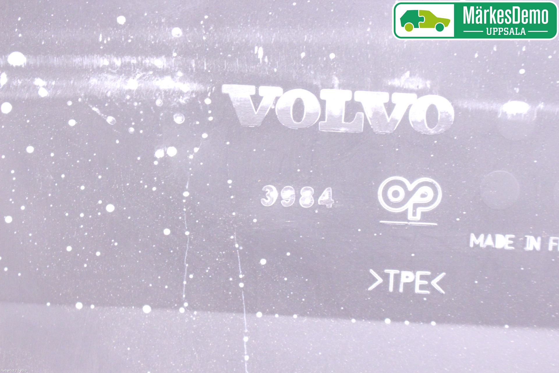 Volvo S40 04-07 Deflektor Plåt-Plast Kylning