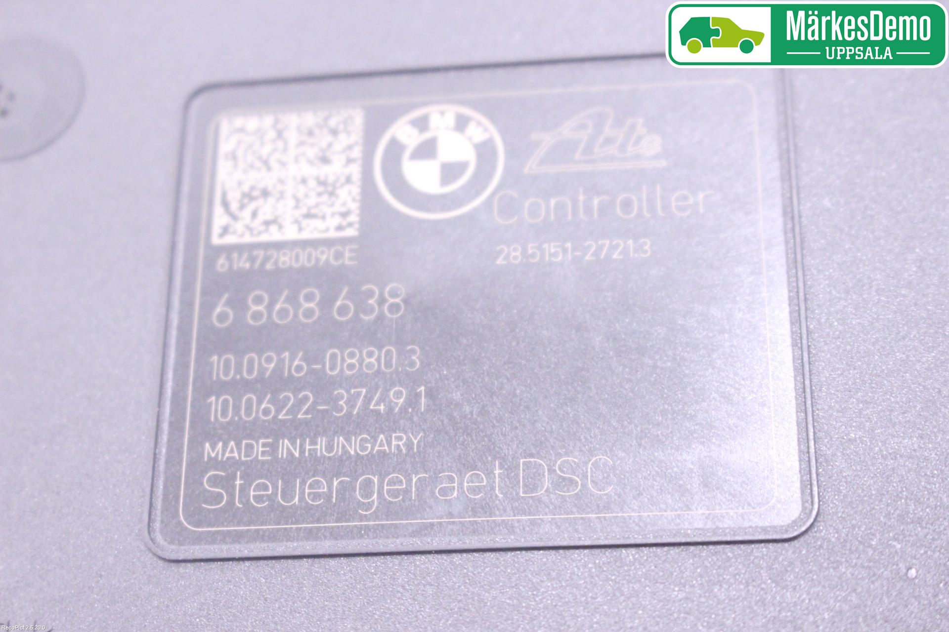 BMW 3 F30/F31/F80 12-19 Abs Hydraulaggregat