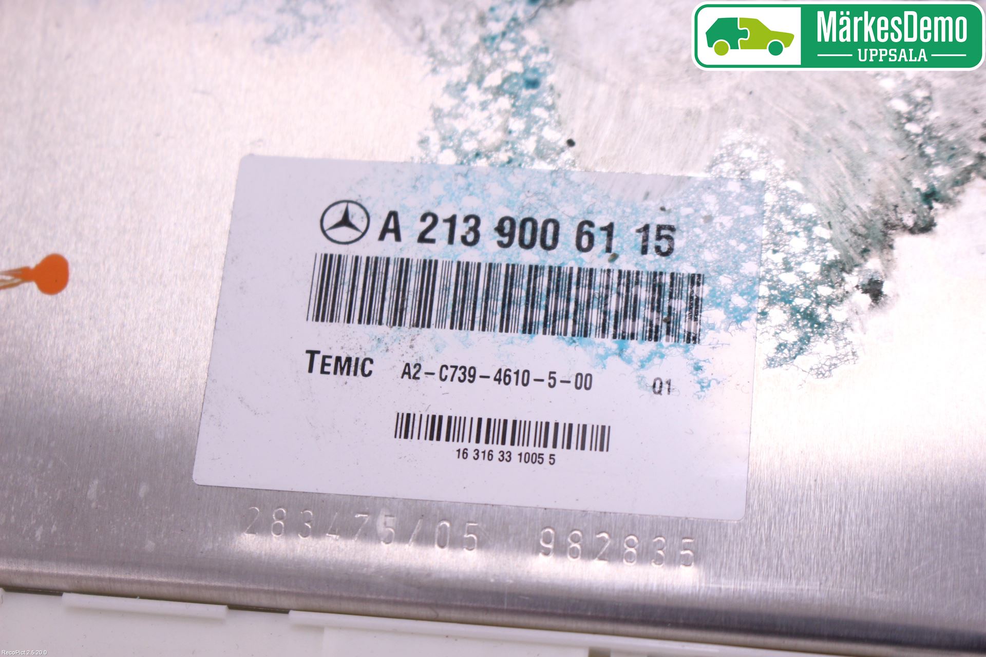 Mercedes-Benz MB E-KLASS (W213) 16-23 Styrenhet Fjädring