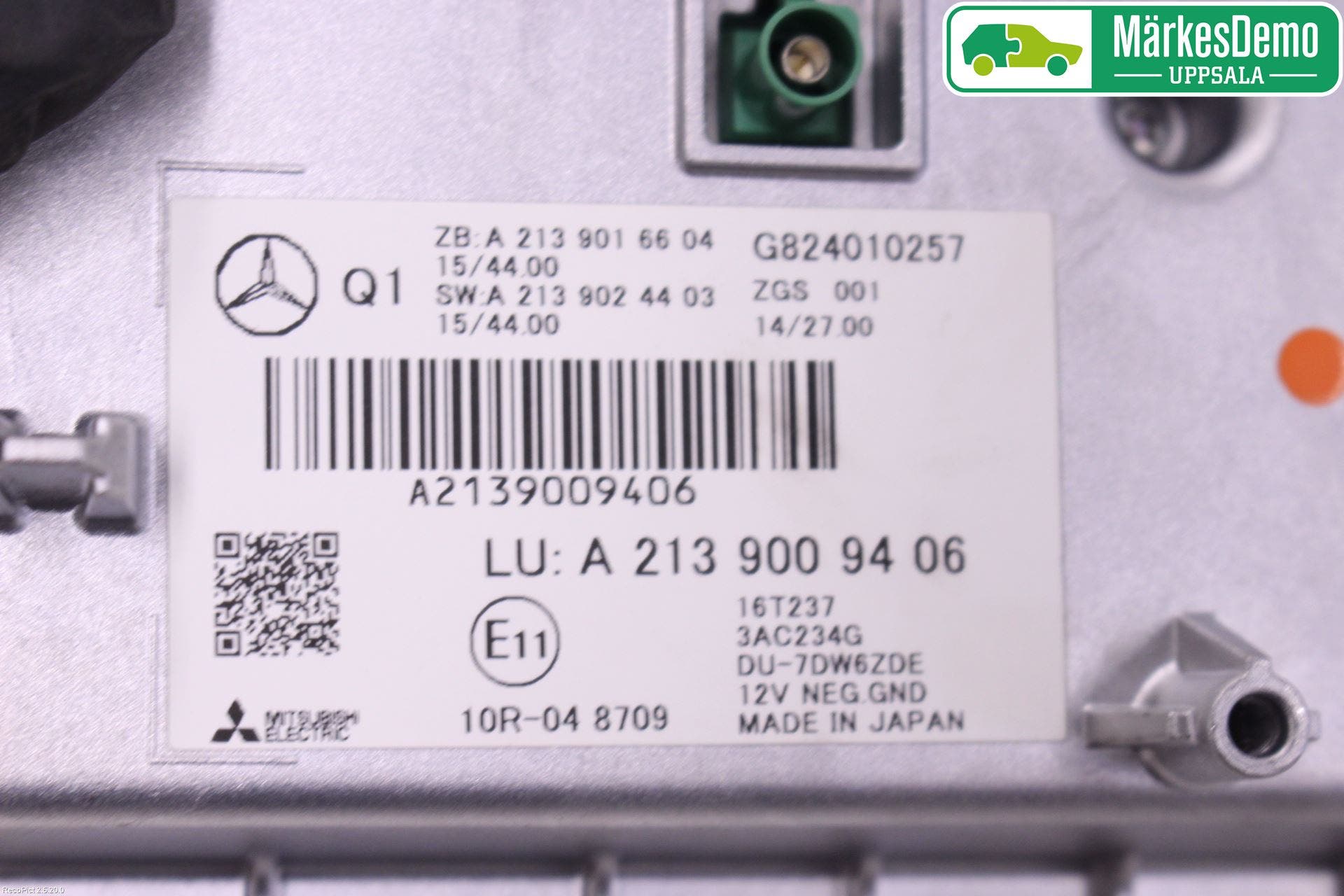 Mercedes-Benz MB E-KLASS (W213) 16-23 Multifunktionsdisplay