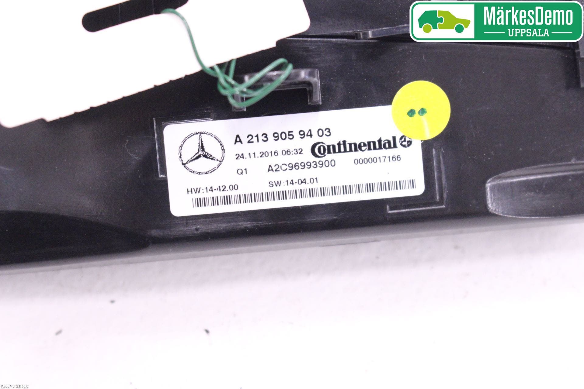 Mercedes-Benz MB E-KLASS (W213) 16-23 Ac Styrenhet Ac Manöveren