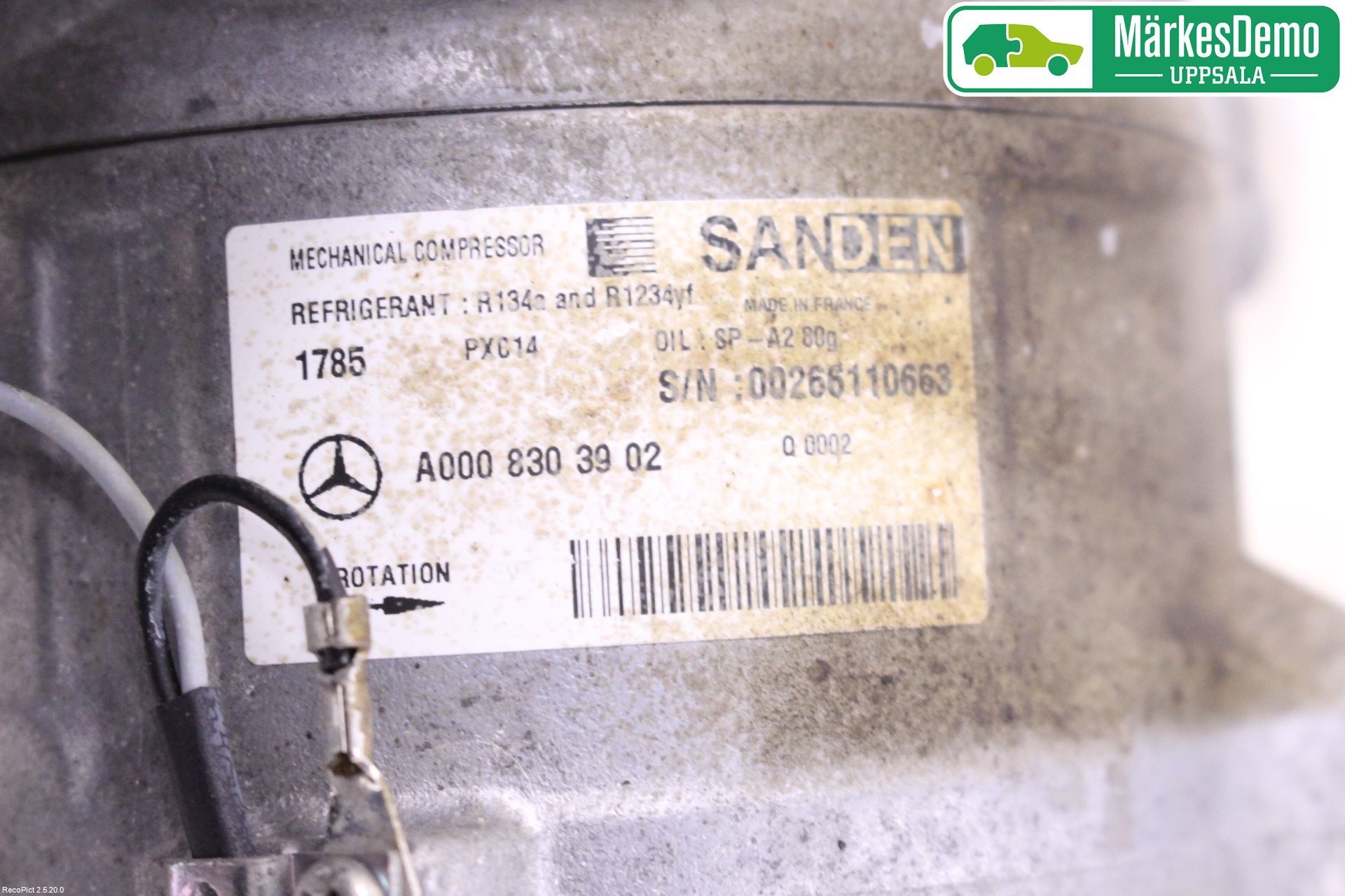 Mercedes-Benz MB VITO/V-KLASS (W640,W447,W448) 14- Ac Kompressor