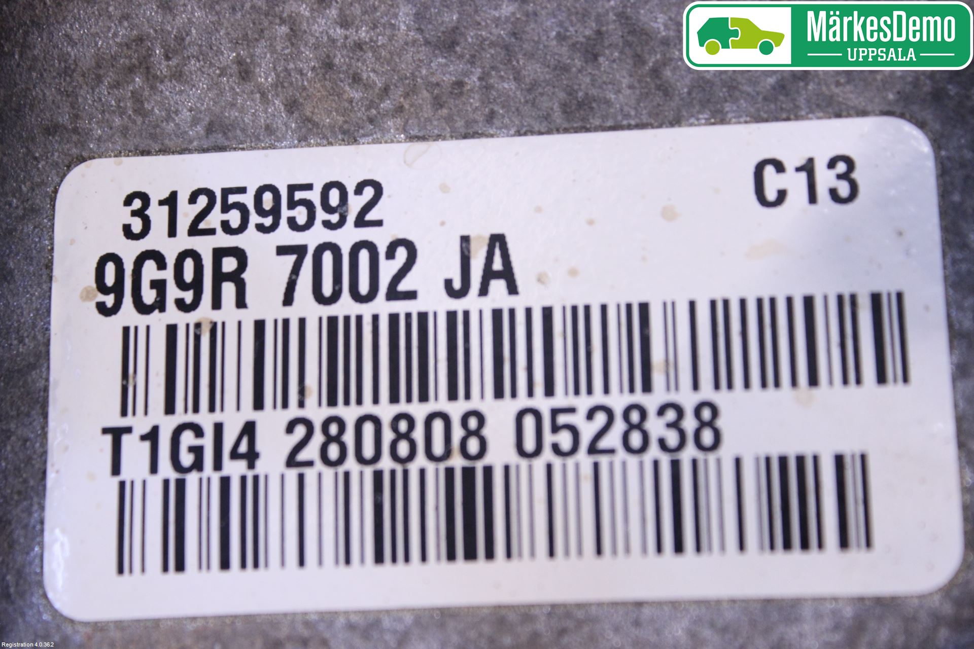 Volvo V70 08-13 Växellåda Man 6 Vxl