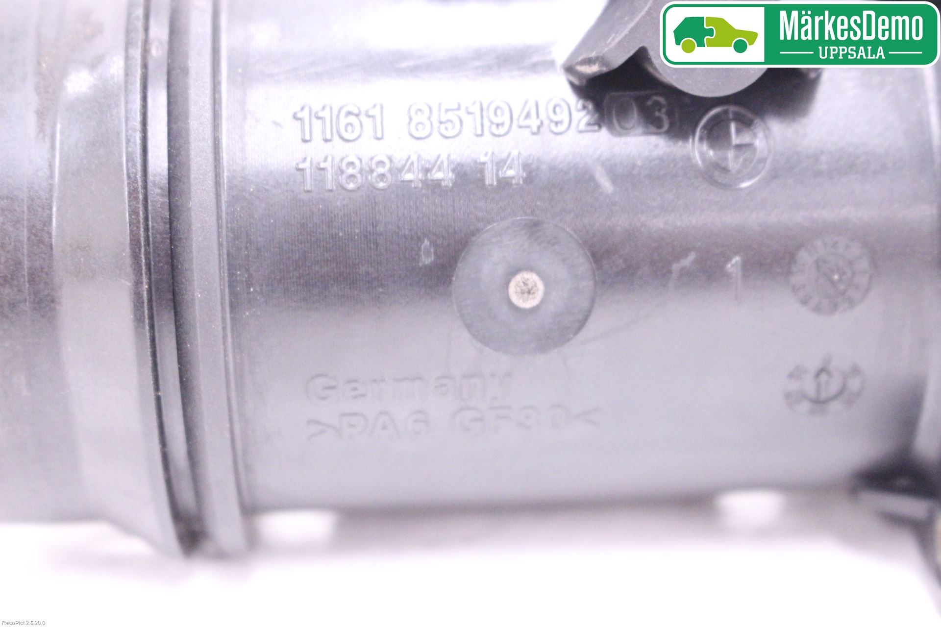 BMW 3 F30/F31/F80 12-19 Laddluft-Intercoolerrör