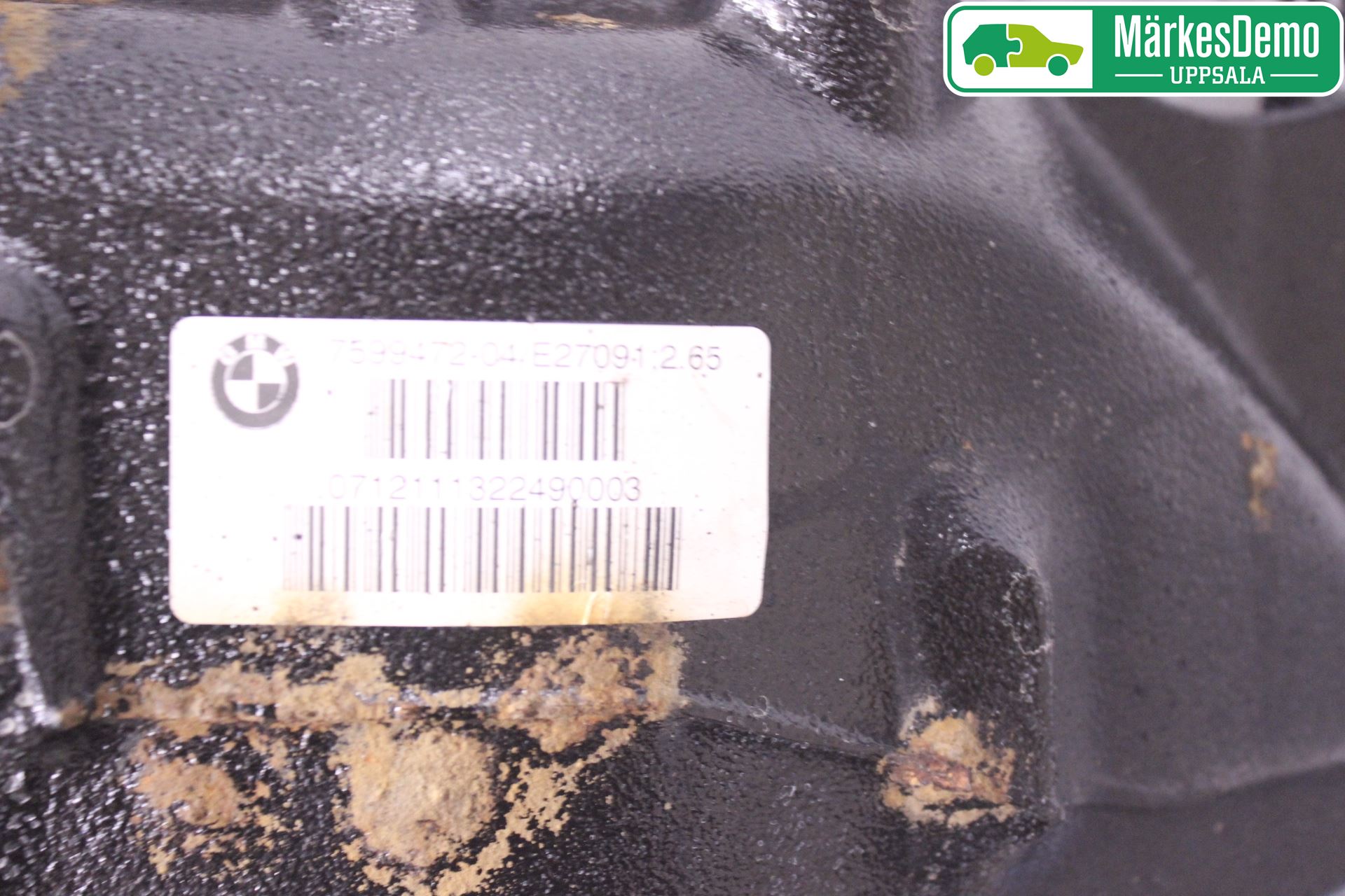 BMW 1 F20/F21 11-19 Bakväxel-Diff