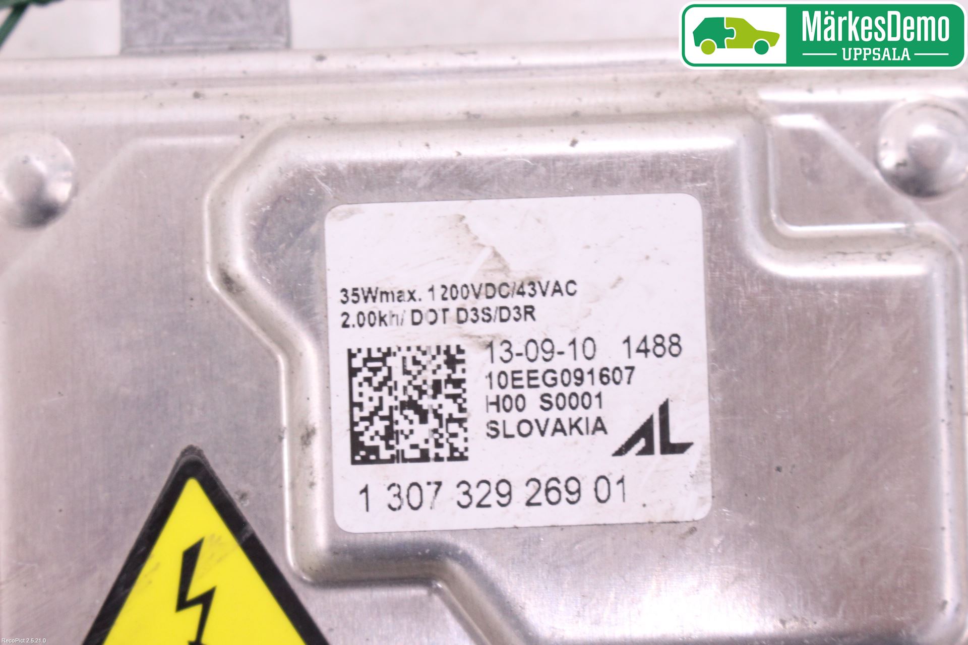 Volvo C30 10-13 Styrenhet Strålkastare