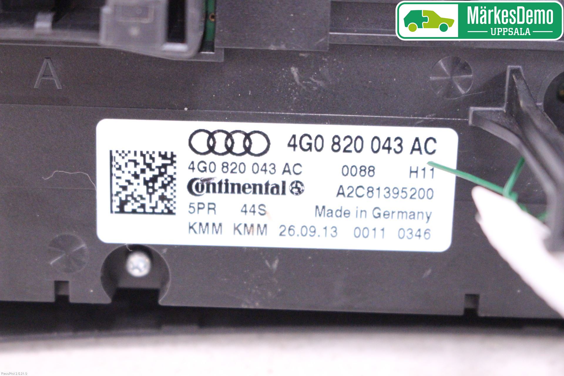 Audi A6/S6 4G 11-18 Ac Styrenhet Ac Manöveren