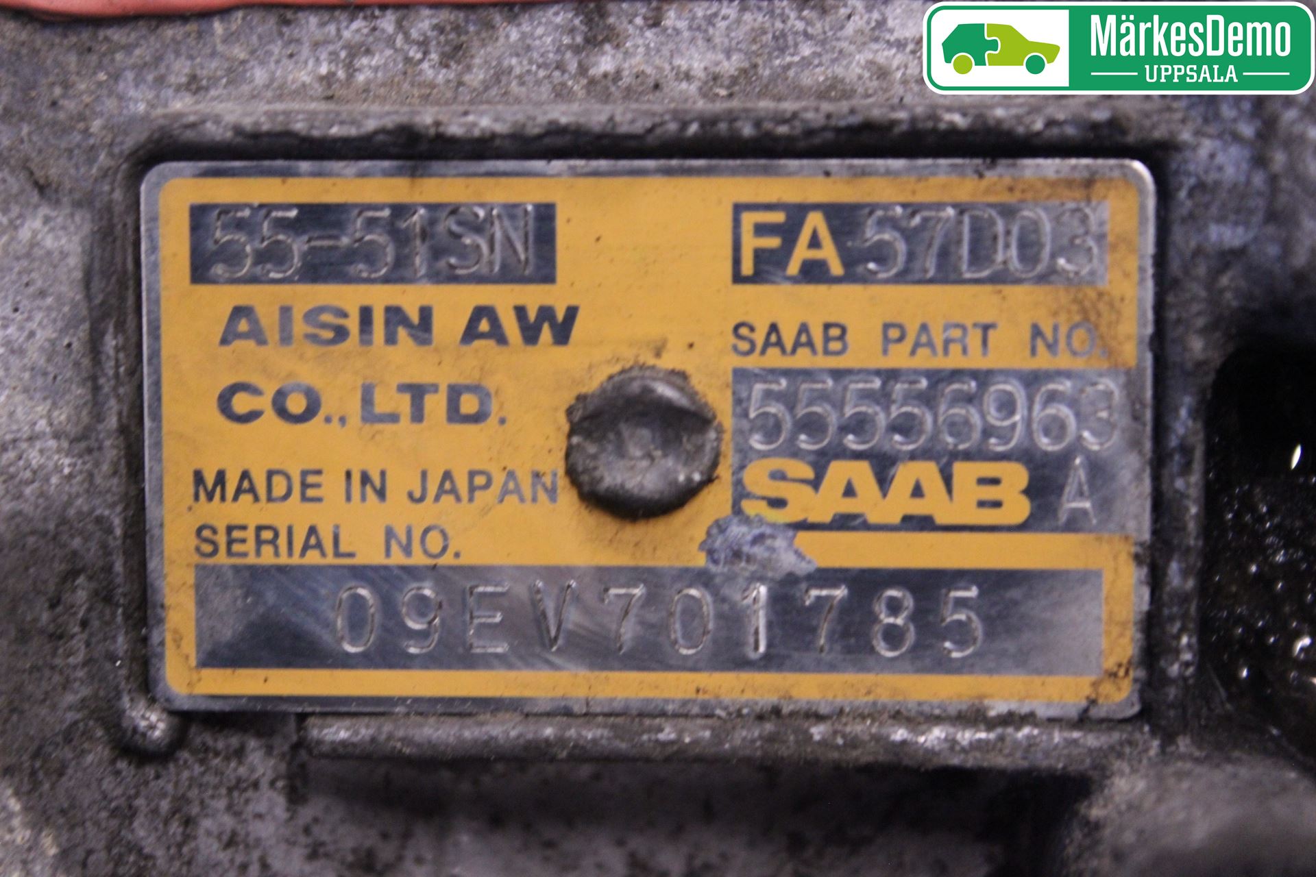 Saab 9-5     06-10 Växellåda Automat