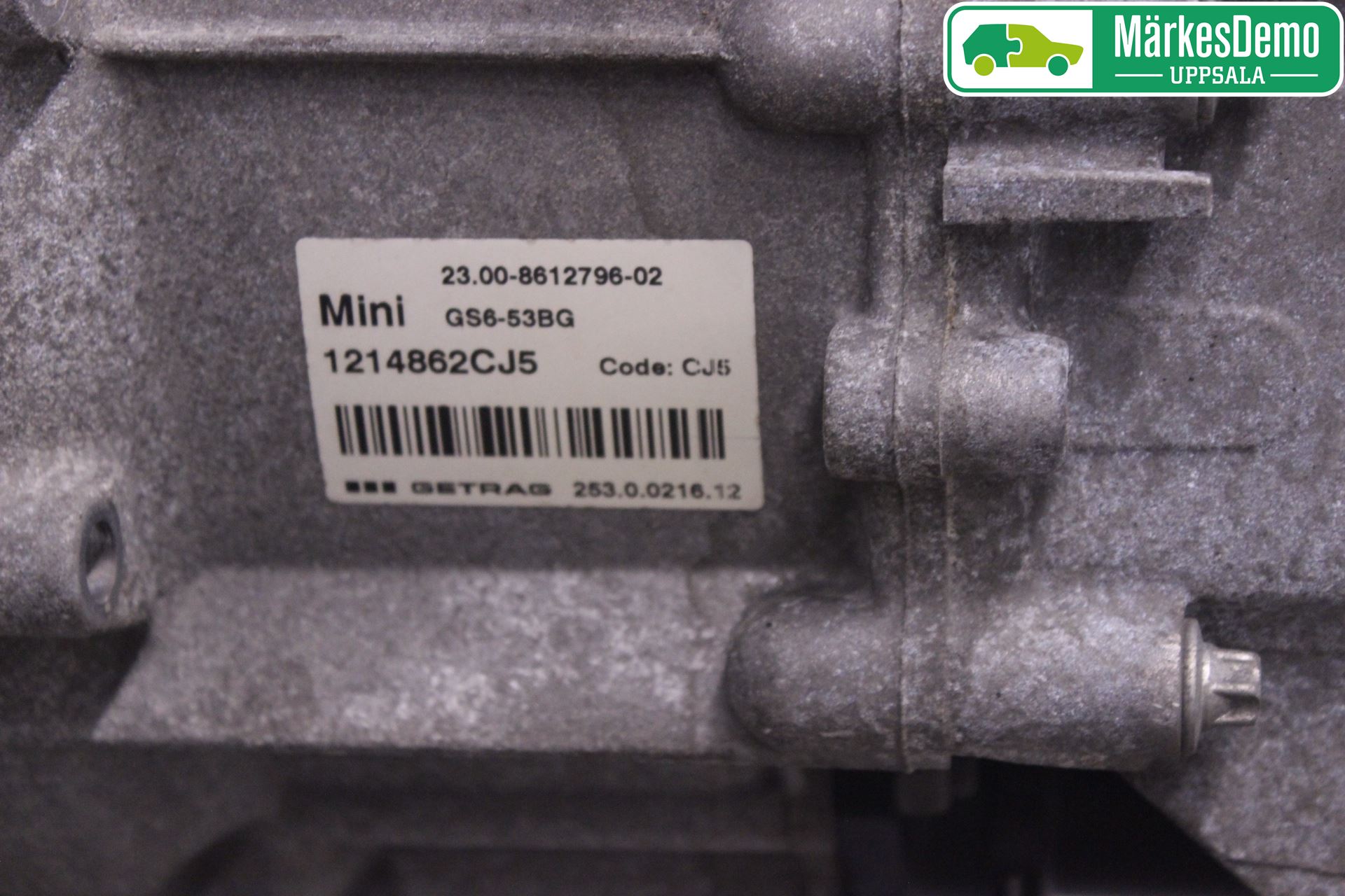 Mini CABRIO R57 07-15 Växellåda Man 6 Vxl