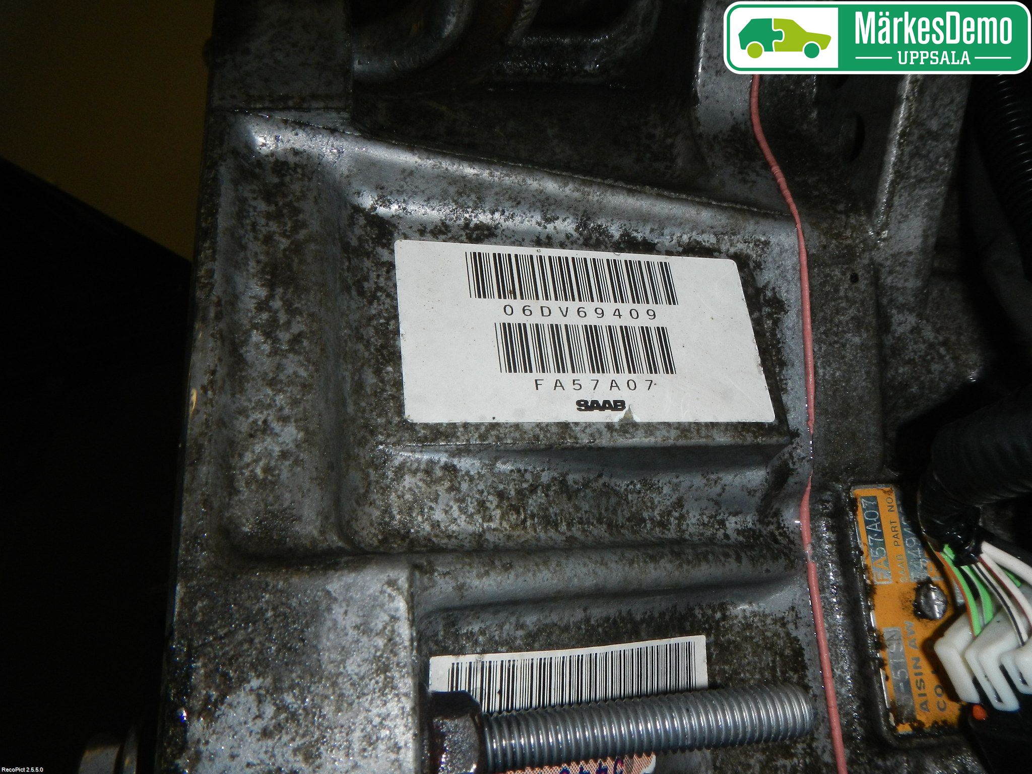 Saab 9-5     06-10 Växellåda Automat