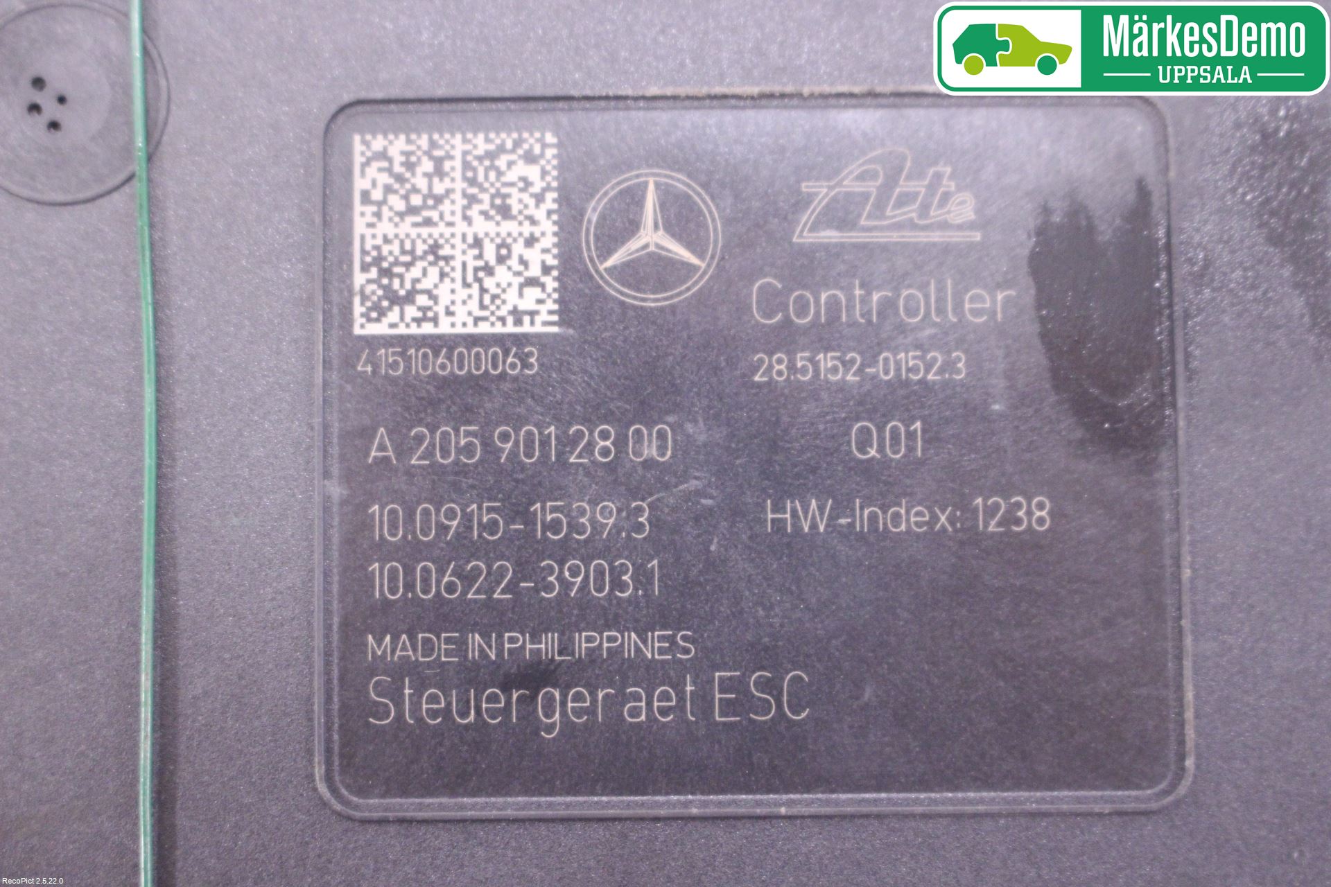 Mercedes-Benz MB C-KLASS (W205) 14-21 Abs Hydraulaggregat