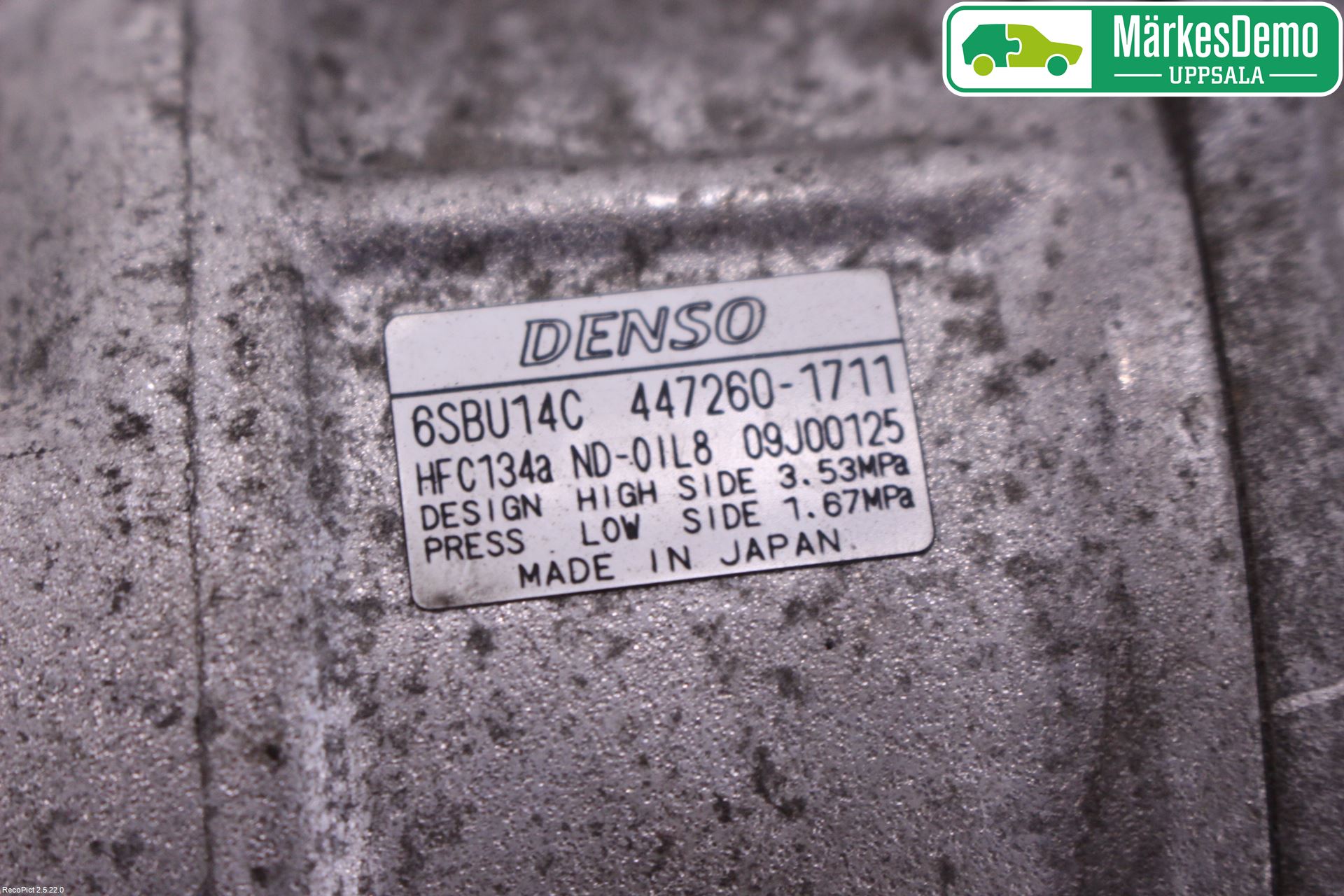 BMW 5 E60/61 Sed/Tou 02-10 Ac Kompressor