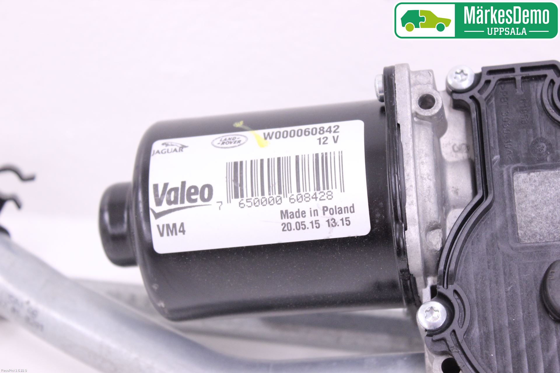 Jaguar XE (X760) 15-24 Torkarmotor Vindruta