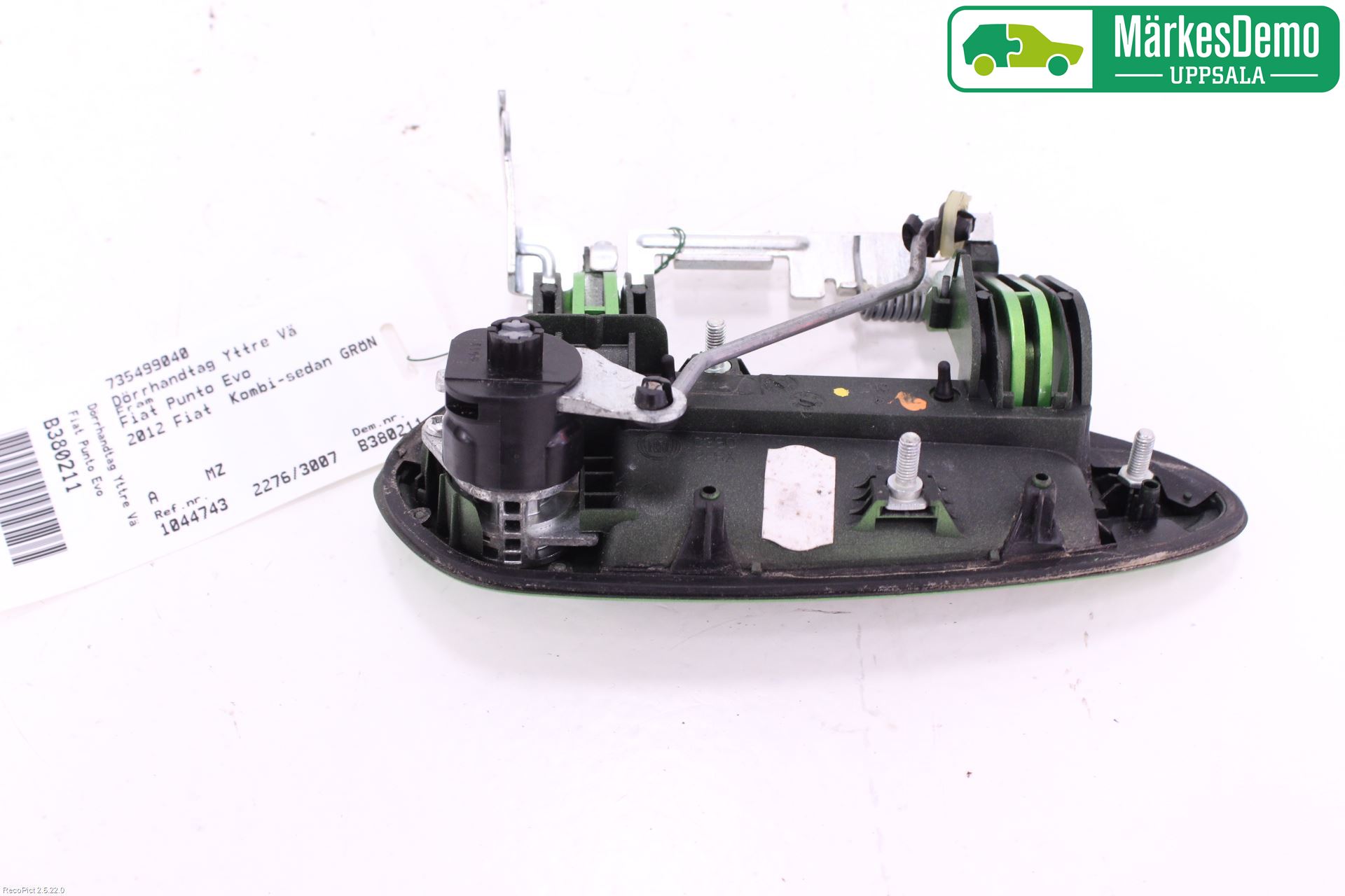 Fiat PUNTO EVO 10-12 Dörrhandtag Yttre Vä