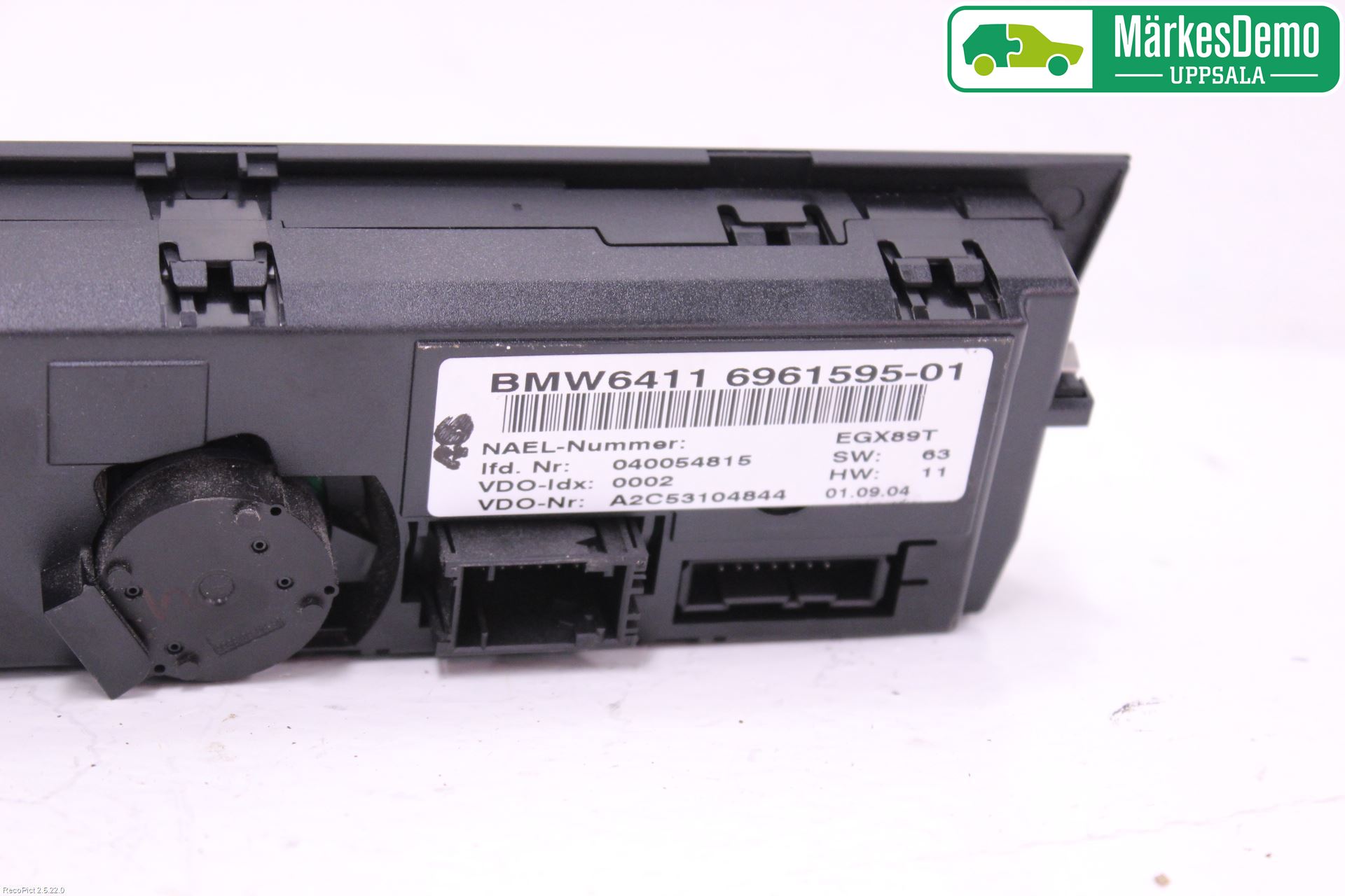 BMW 1 E87/81 5D/3D 03-11 Ac Styrenhet Ac Manöveren