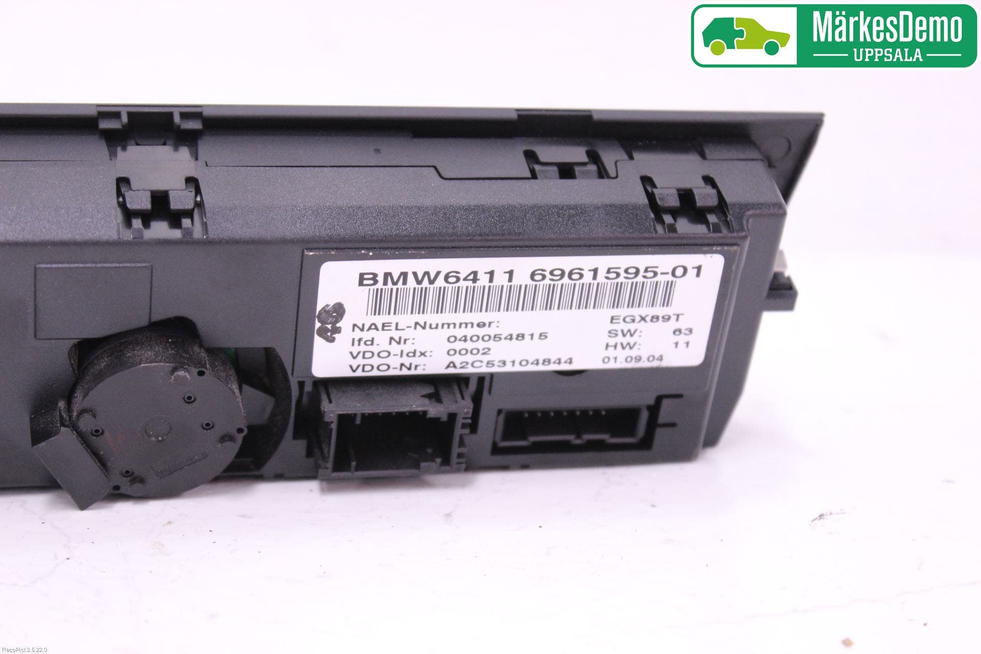 BMW 1 E87/81 5D/3D 03-11 Ac Styrenhet Ac Manöveren