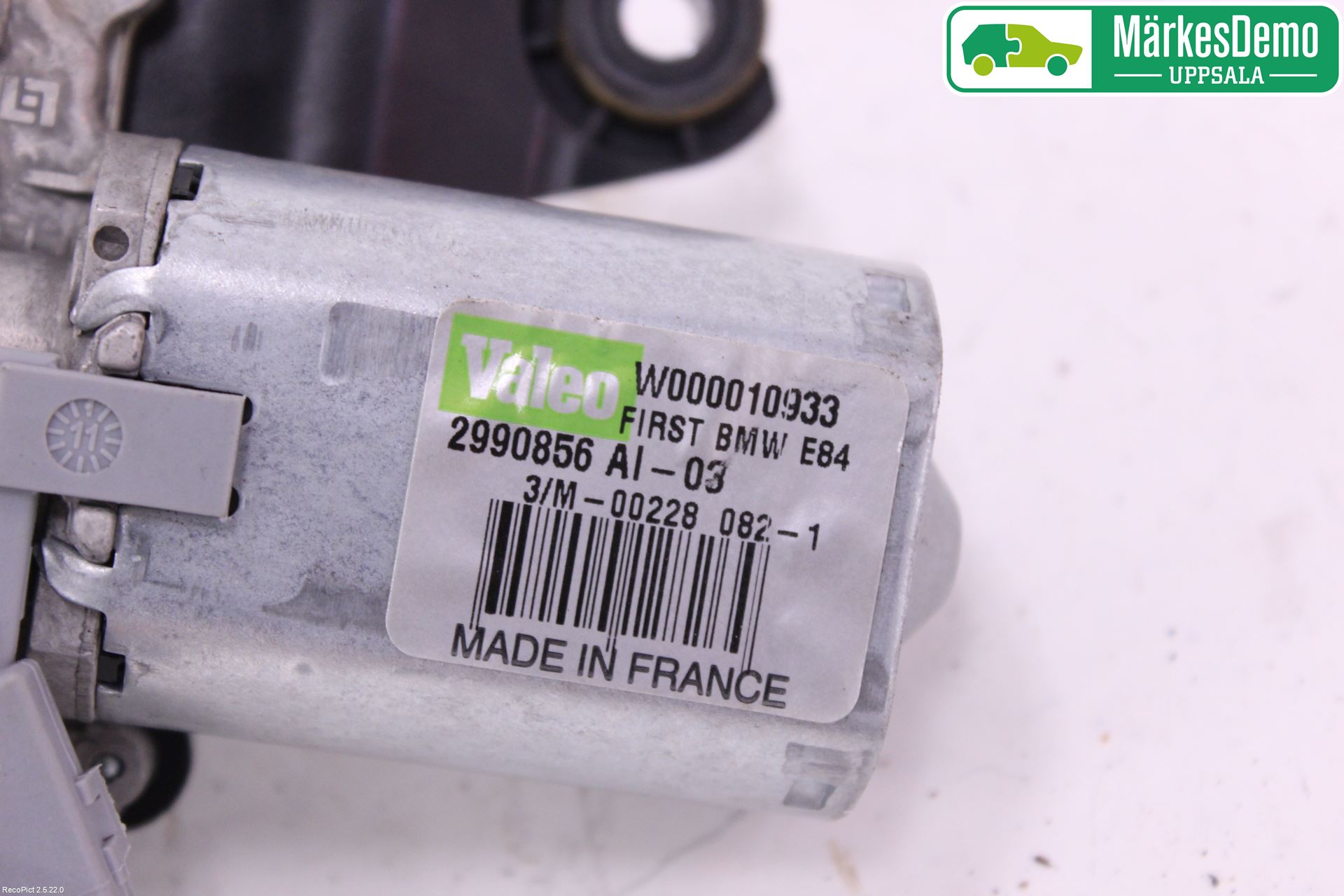 BMW X1 E84 10-15 Torkarmotor Baklucka