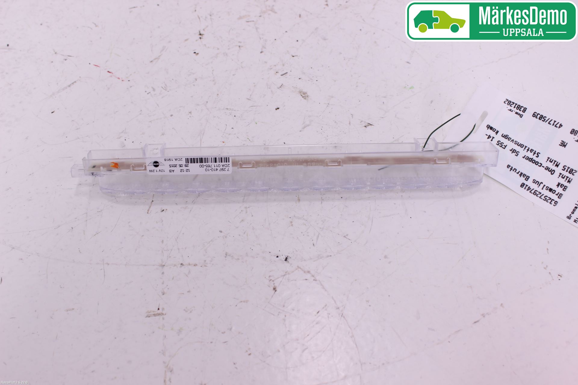 Mini ONE/COOPER 5DR F55 14-24 Bromsljus Bakruta