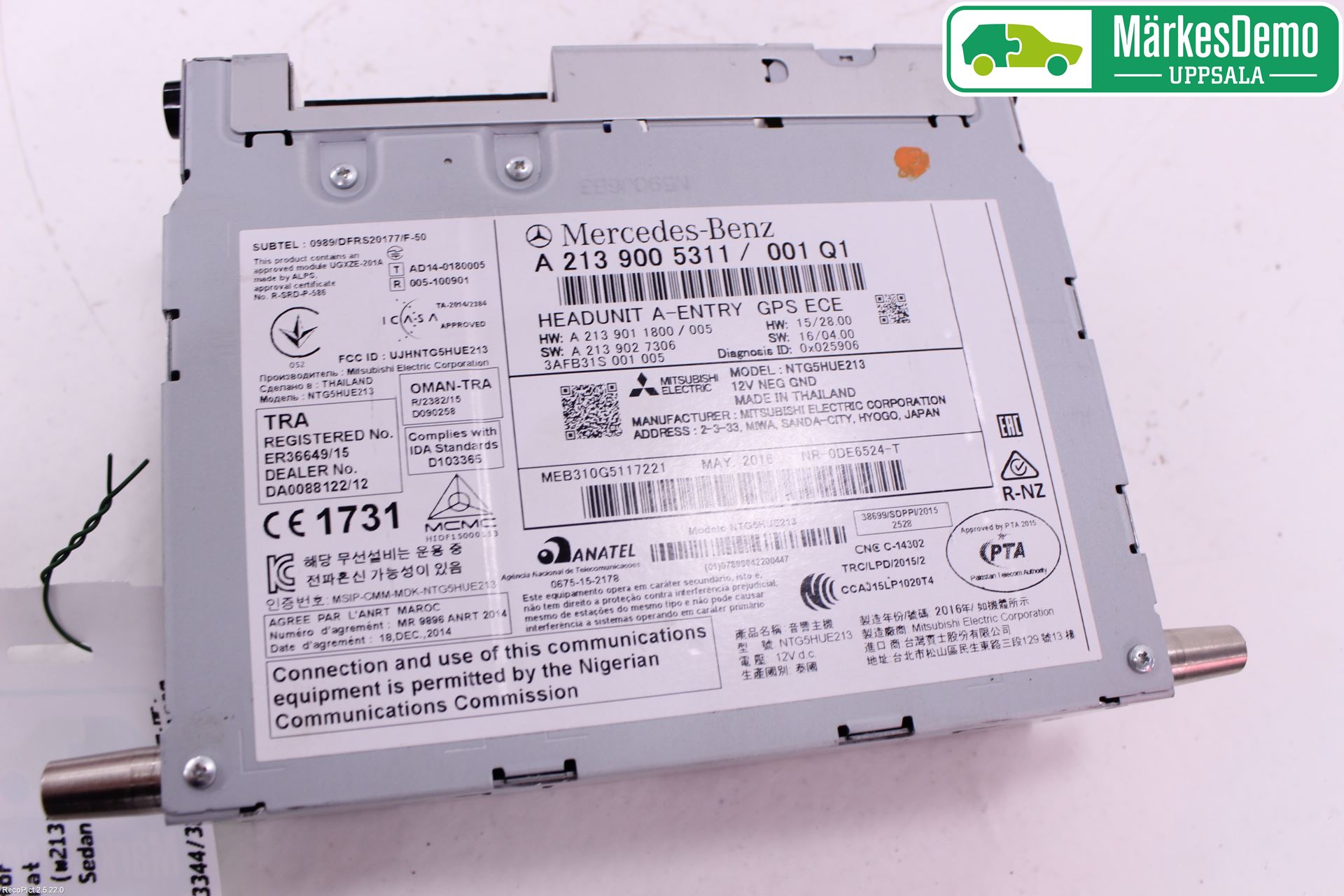 Mercedes-Benz MB E-KLASS (W213) 16-23 Gps Navigator