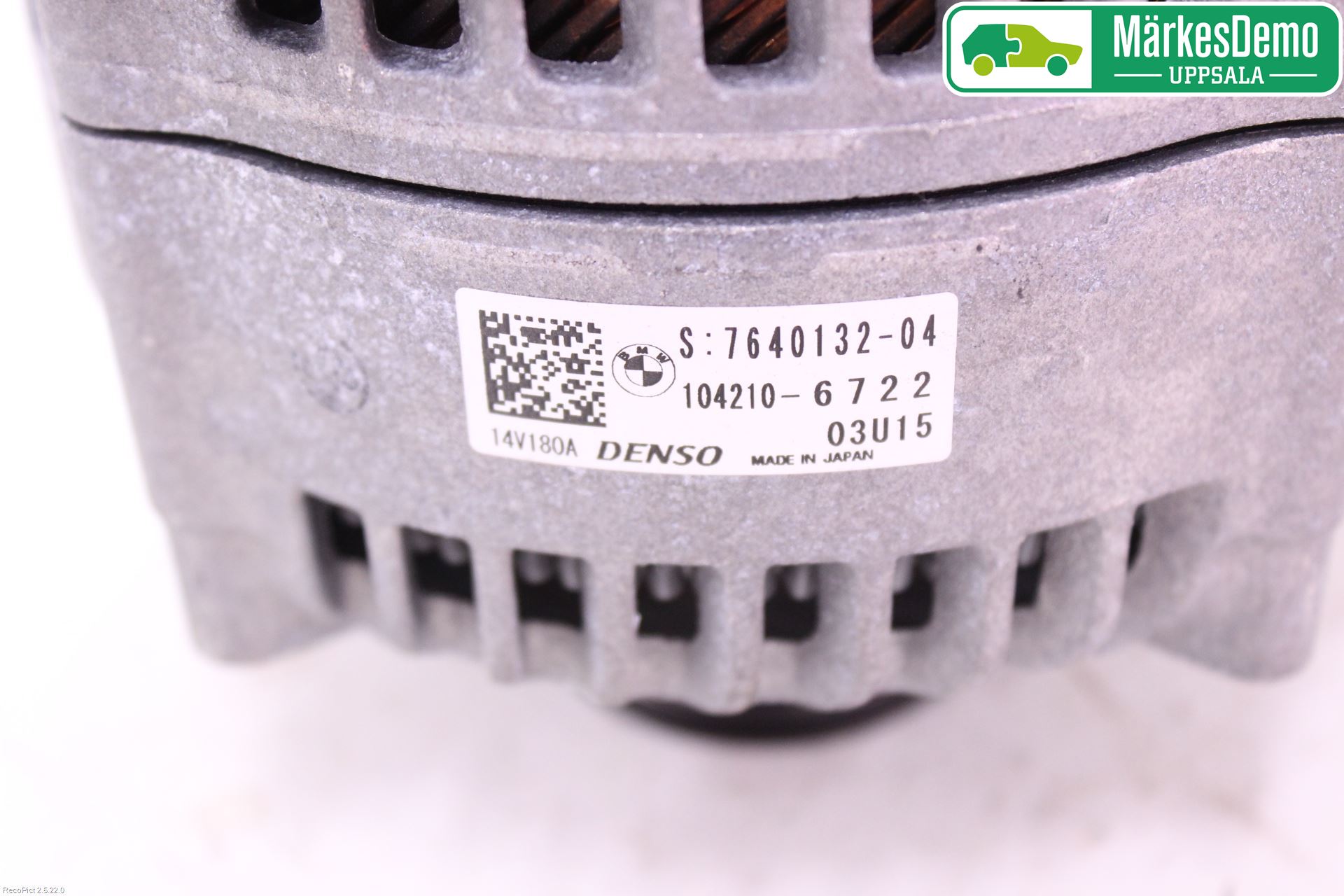 BMW 3 F30/F31/F80 12-19 Generator
