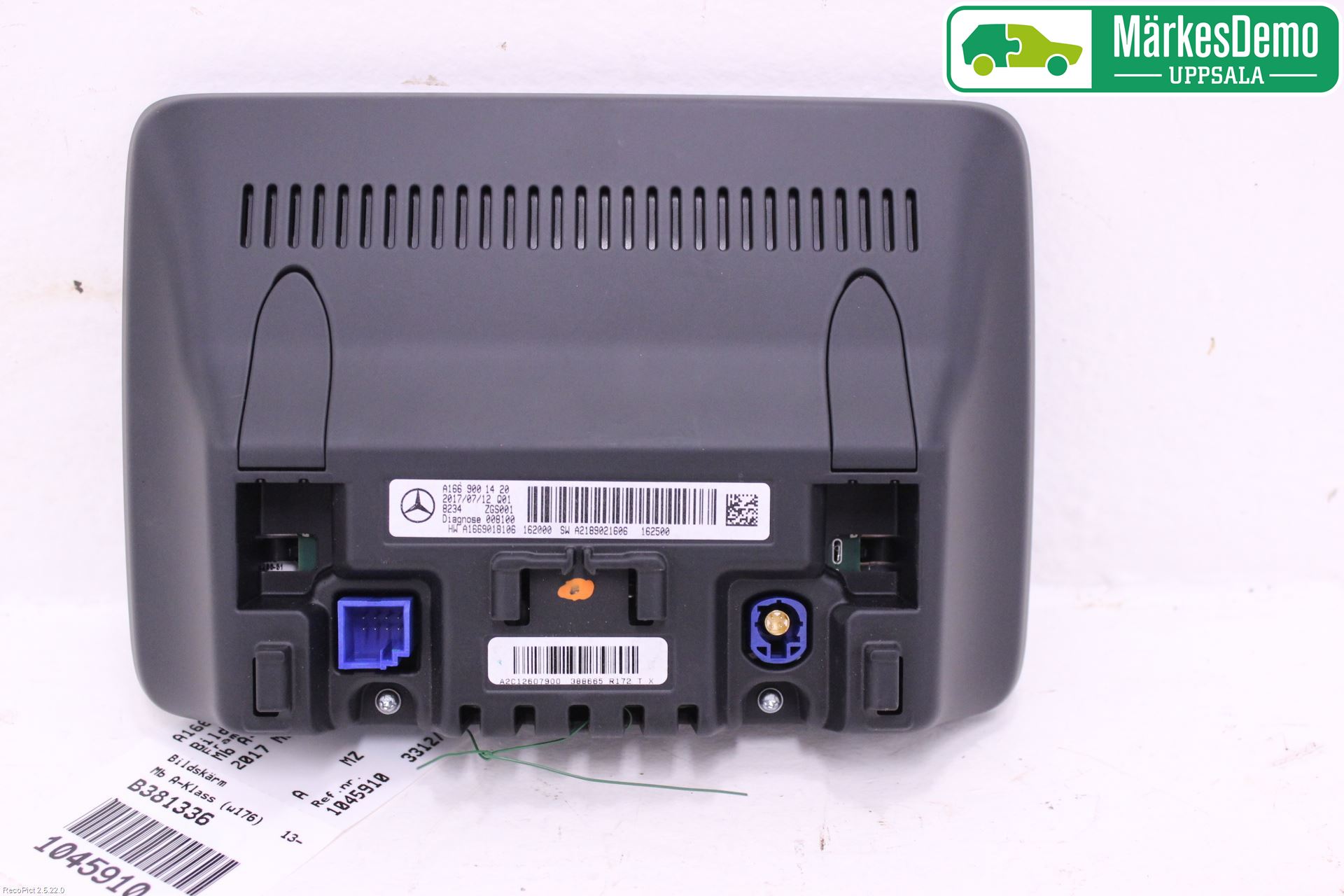 Mercedes-Benz MB A-KLASS (W176) 13-18 Bildskärm