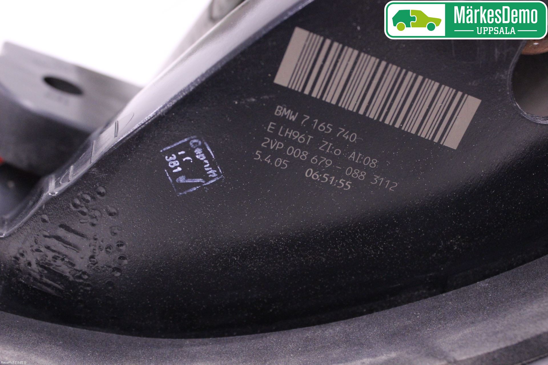 BMW 5 E60/61 Sed/Tou 02-10 Bakljus Höger