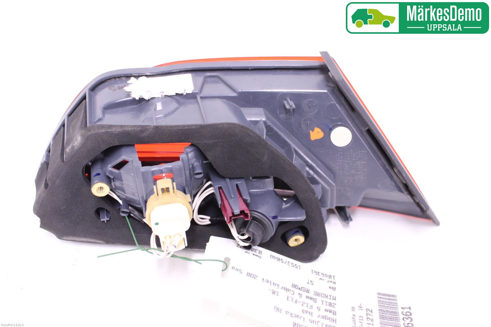 BMW 6 F12/F13 10-18 Bakljus Lucka Hö