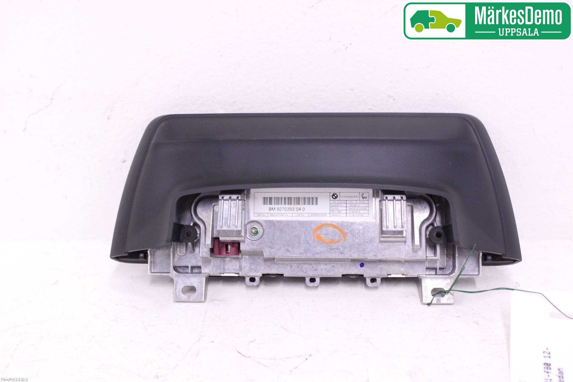 BMW 3 F30/F31/F80 12-19 Bildskärm